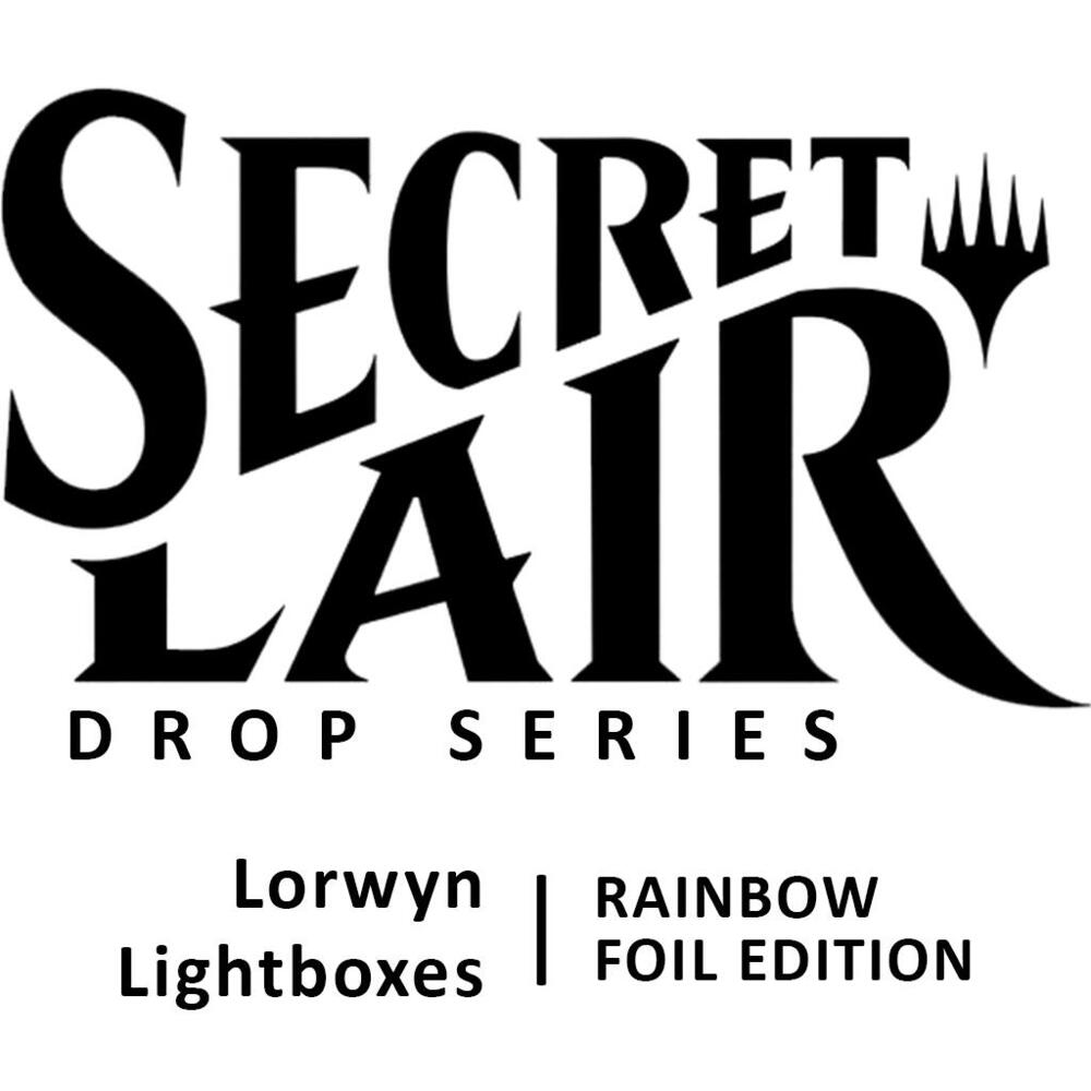 Magic the Gathering: Secret Lair: Lorwyn Lightboxes: Rainbow Foil、mySite、waistdrama