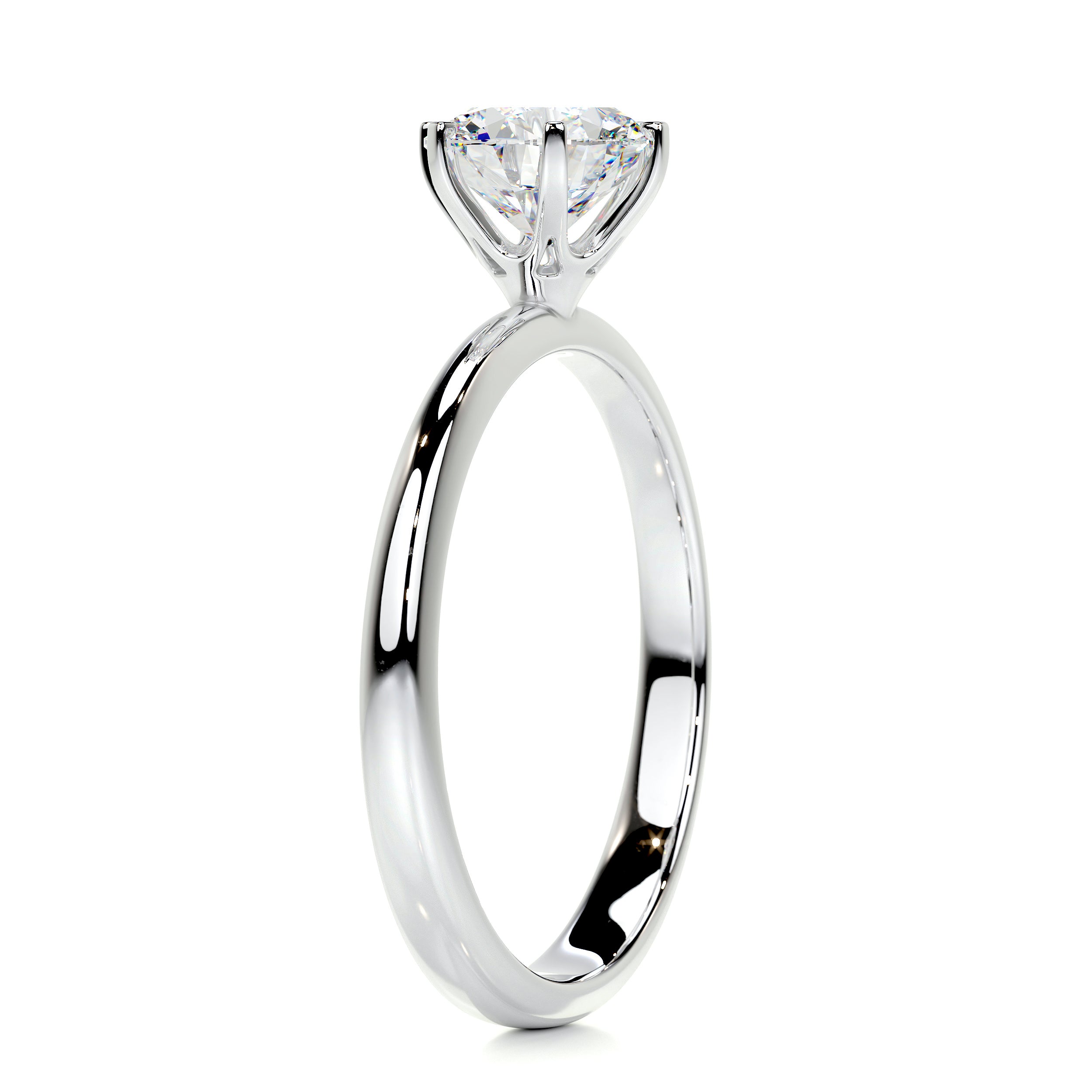 Samantha Moissanite Ring -Platinum、mySite、hinf8tx79