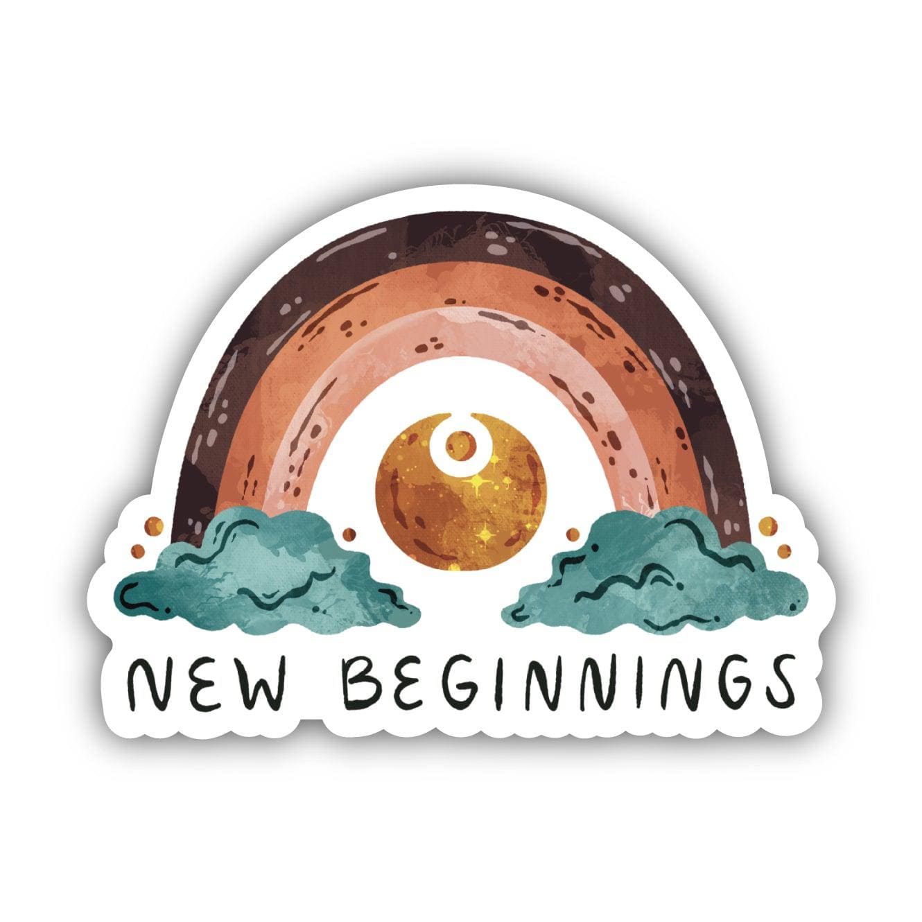  New Beginnings Sticker、mySite、ghnorth