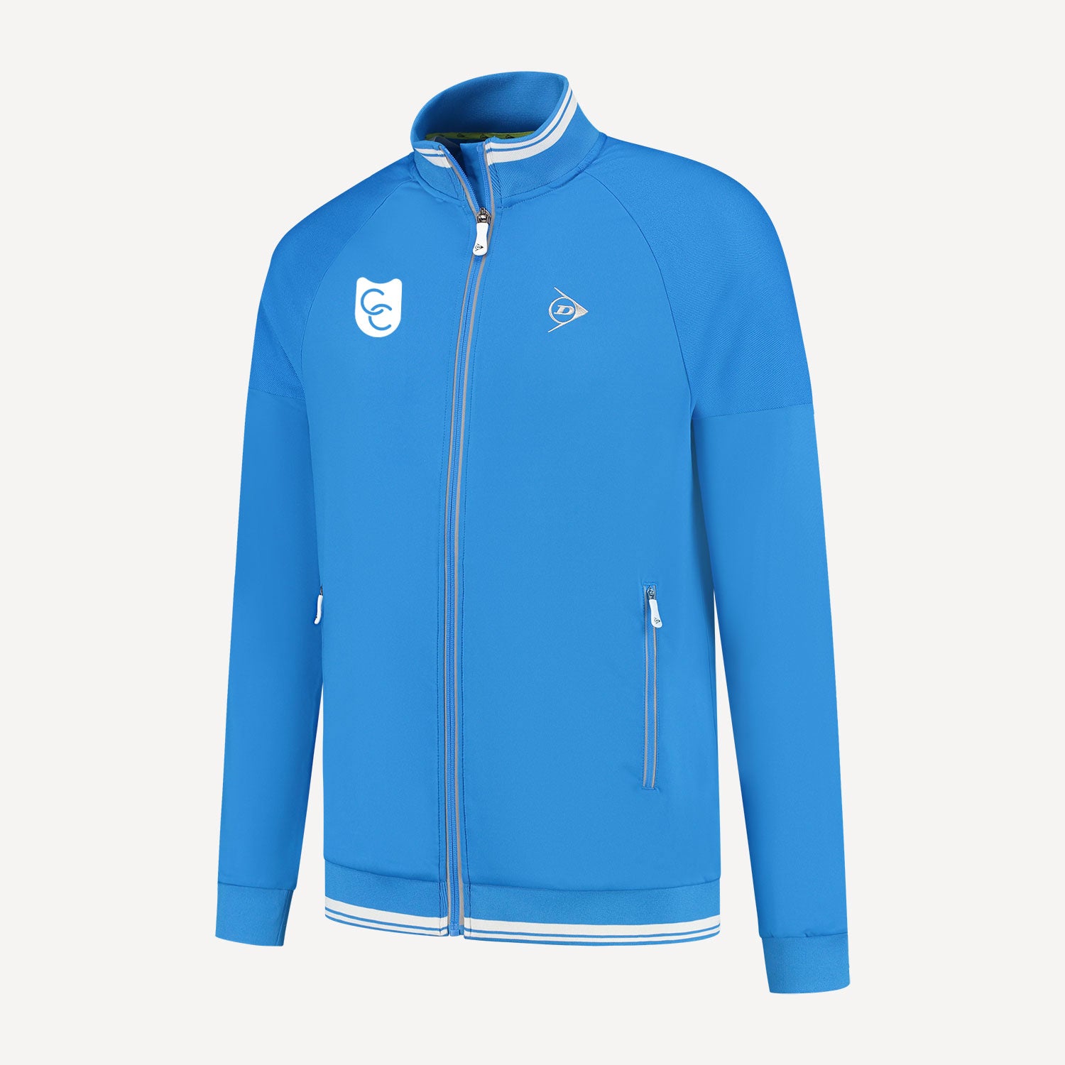 Dunlop Club Men's Knitted Tennis Jacket - C.C.、mySite、neckold