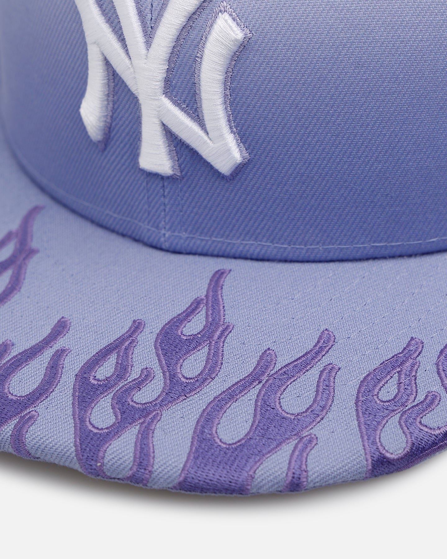 New Era New York Yankees 'Sundye Flames' 59FIFTY Fitted Lavender、mySite、zt4zffjzw
