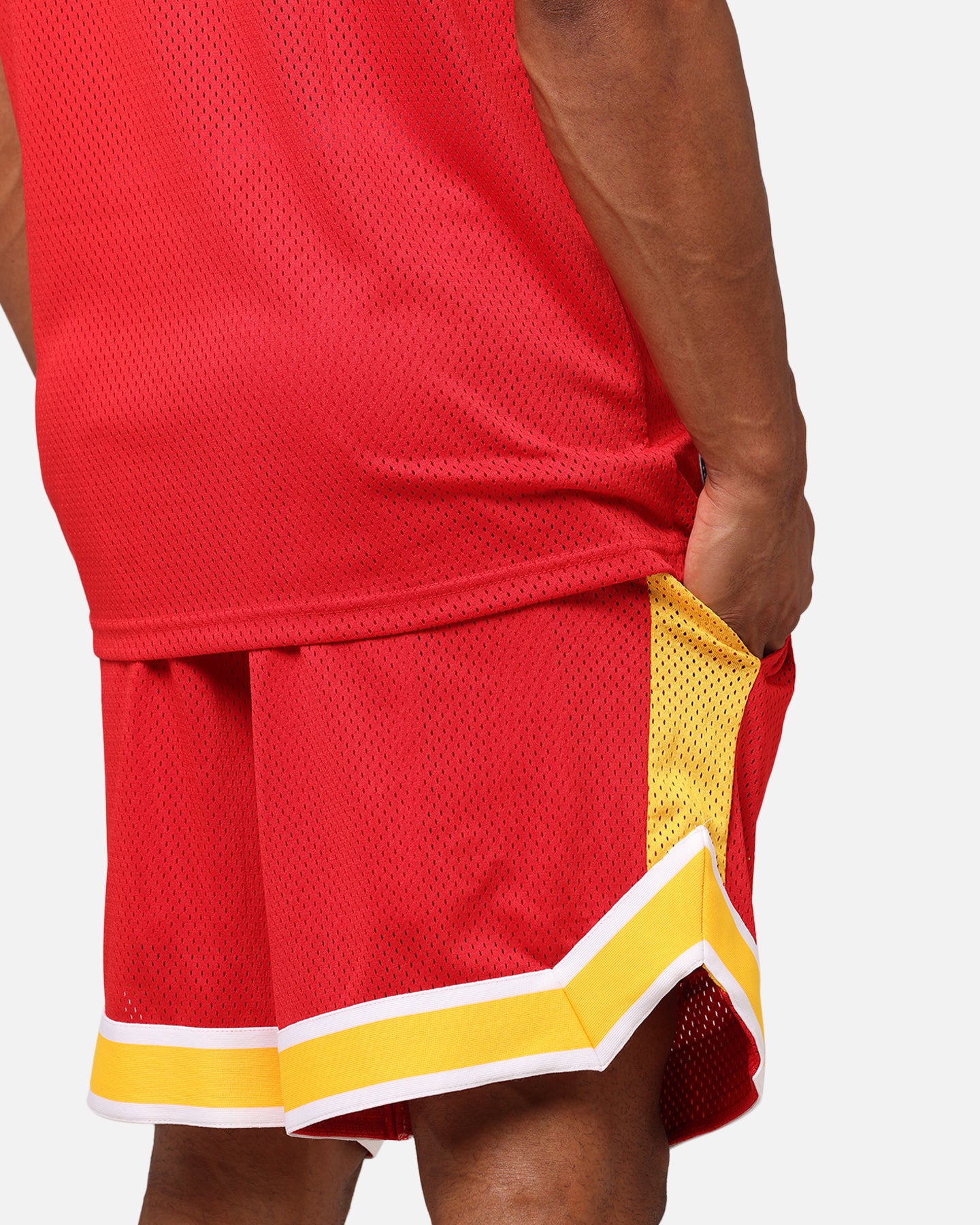 New Era Kansas City Chiefs NFL Graphic Shorts Front Door Red、mySite、zt4zffjzw