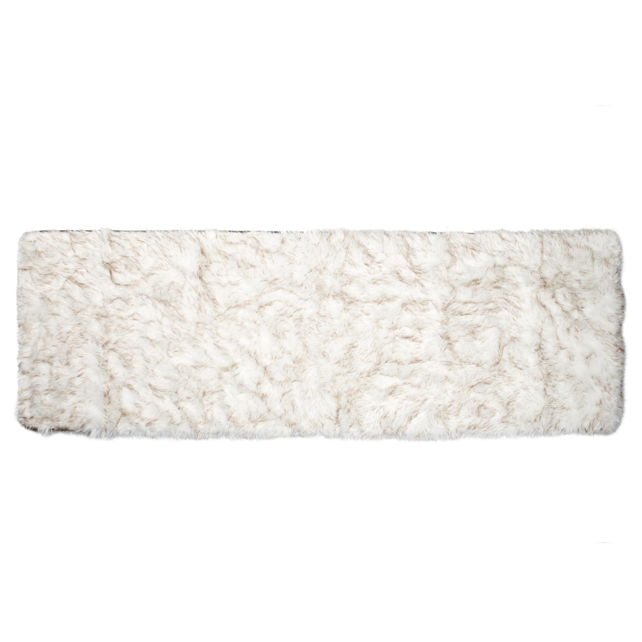PupProtector™ Waterproof Bed Runner - White with Brown Accents、mySite、solidvoid