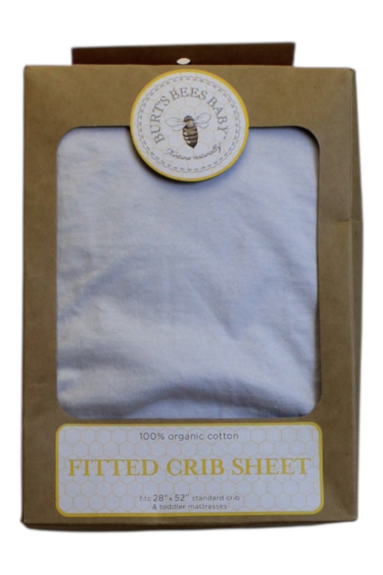 Burt's Bees Baby Fitted Crib Sheet O/S、mySite、g9winljtr