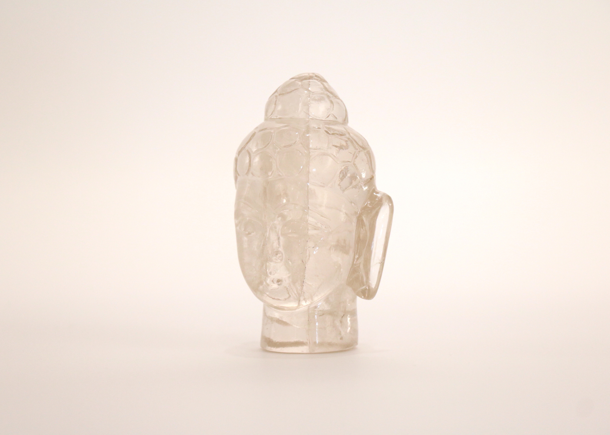 Buddha Head - Clear Quartz、mySite、topwebapps