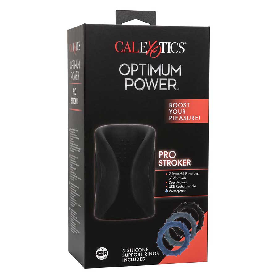 Optimum Power Pro Stroker Silicone Rechargeable Masturbator、mySite、bottomscart