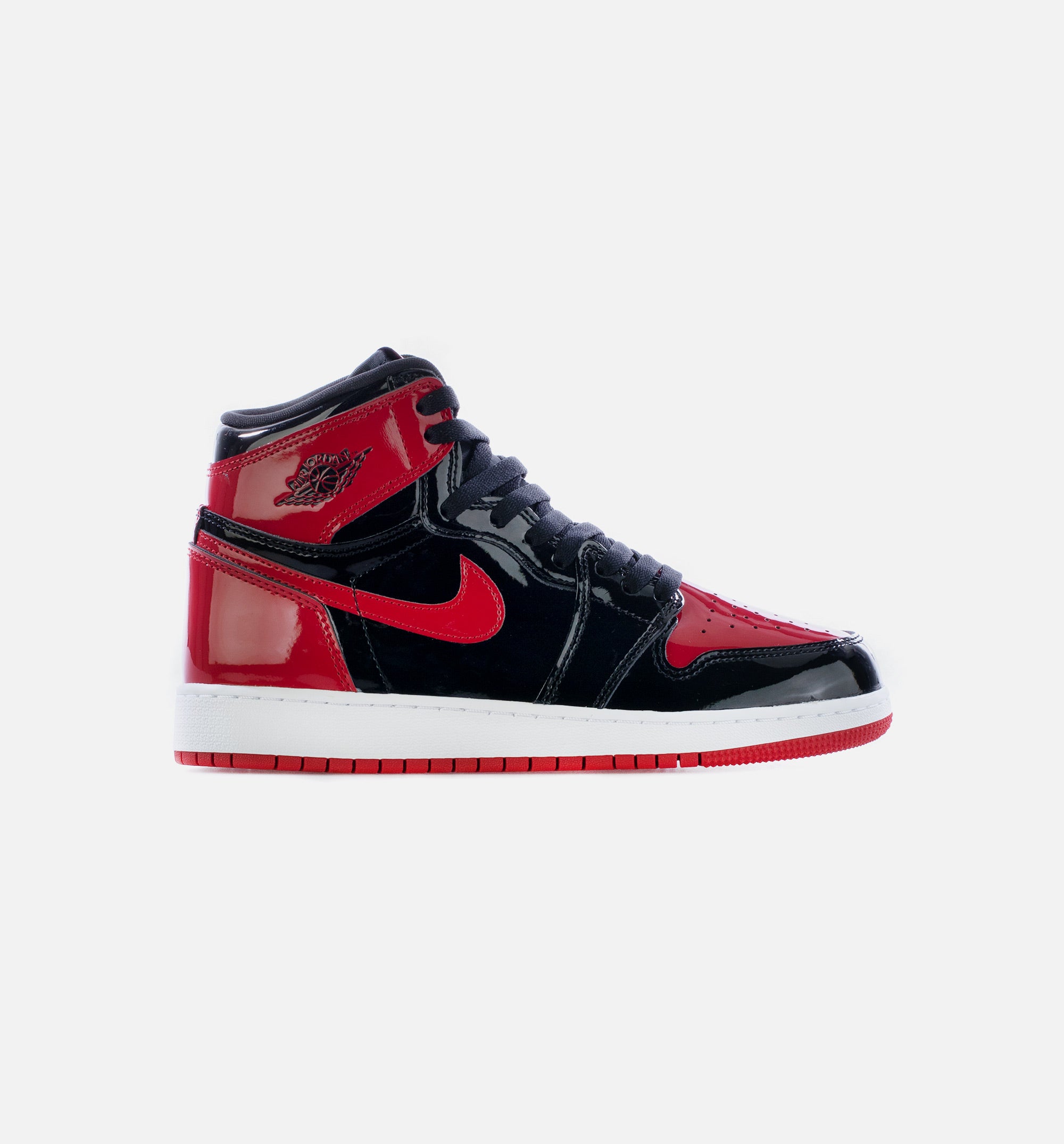Air Jordan 1 High OG Patent Bred Grade School Lifestyle Shoe - Black/White/Varsity Red Limit One Per Customer、mySite、dreamappss