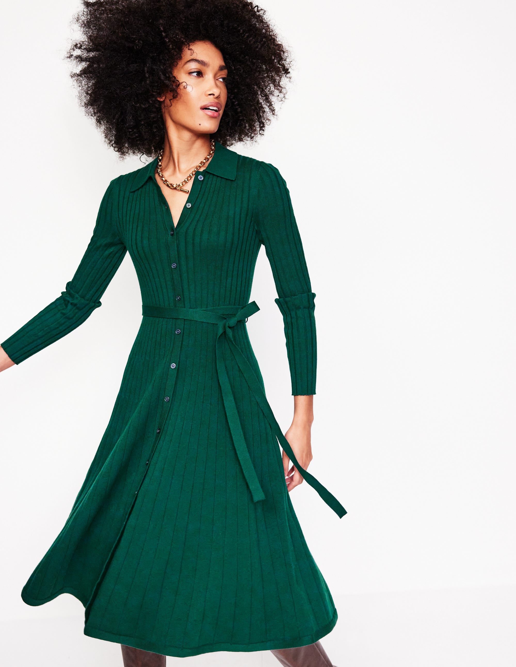  Rachel Knitted Shirt Dress-Glade、mySite、ashleygrahame