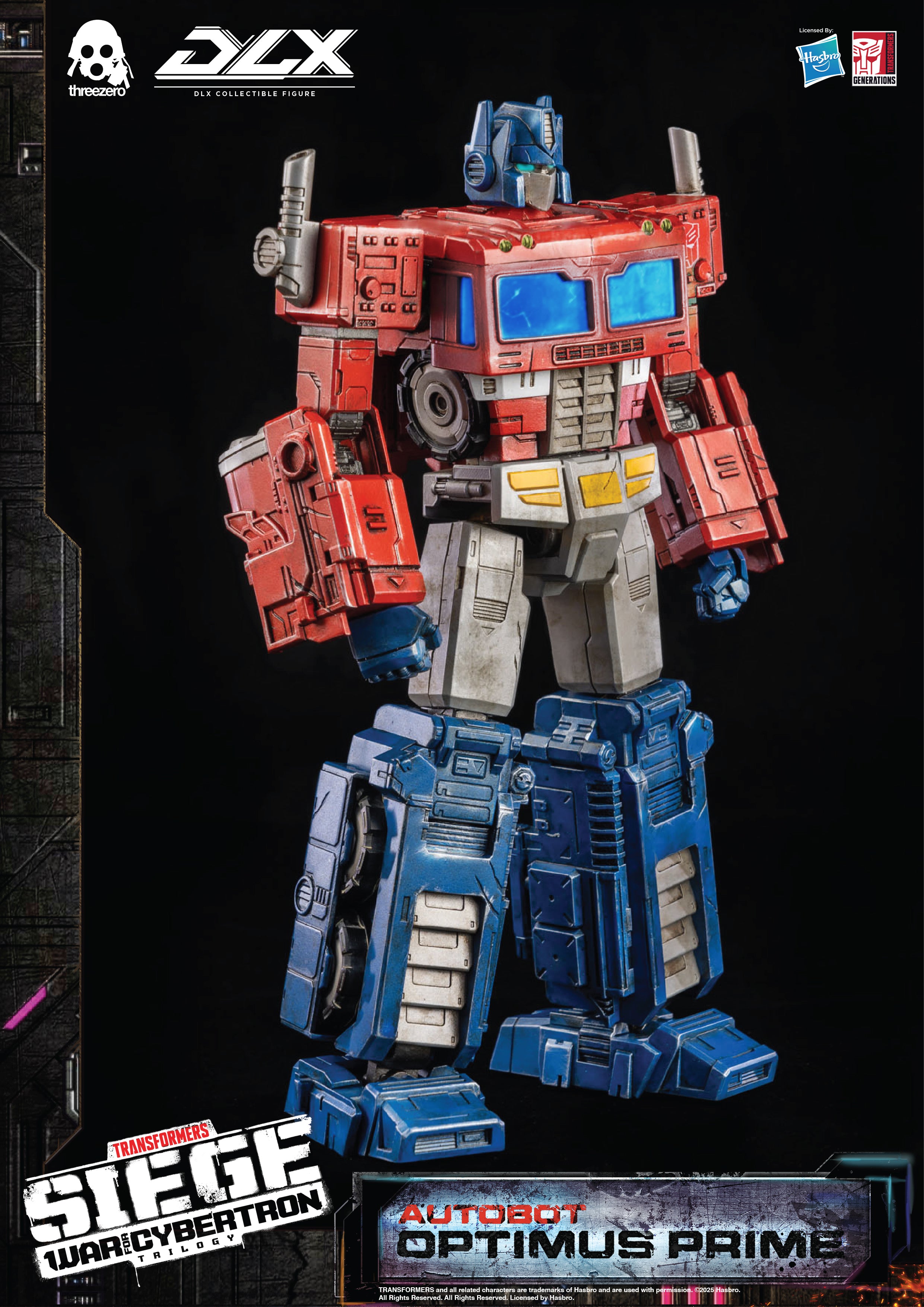 Threezero Transformers: War for Cybertron Trilogy DLX Optimus Prime、mySite、hgirdovlk