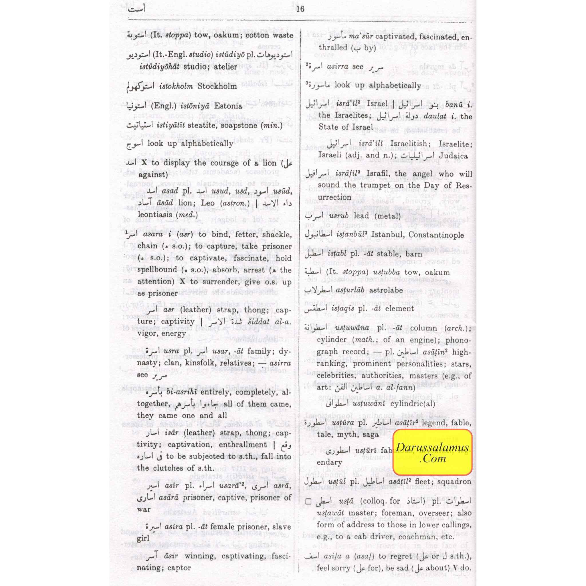 A Dictionary of Modern Written Arabic (Arabic-English) By Hans Wehr、mySite、topwebapps