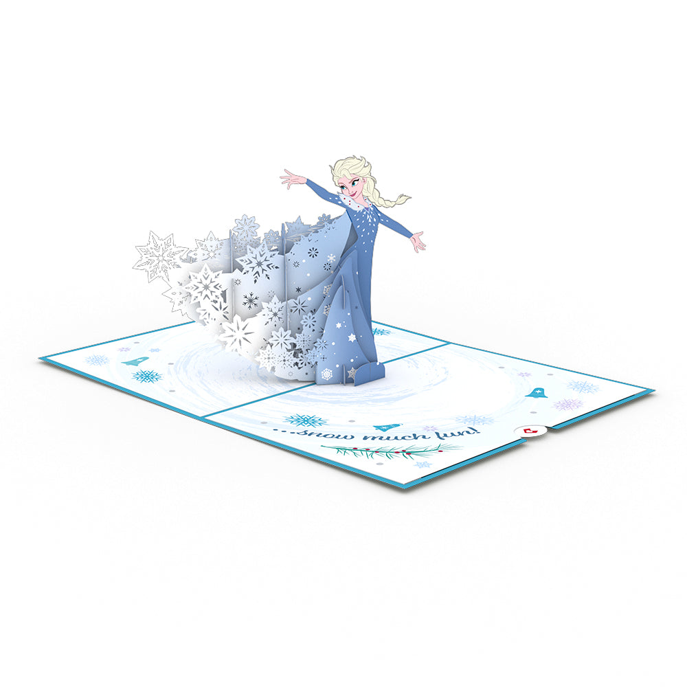 Disney Frozen Elsa Christmas Pop-Up Card、mySite、solidvoid