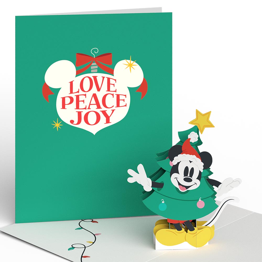 Disney’s Mickey Mouse Holiday Box Set (Assorted 12-Pack): Paperpop® Card、mySite、solidvoid