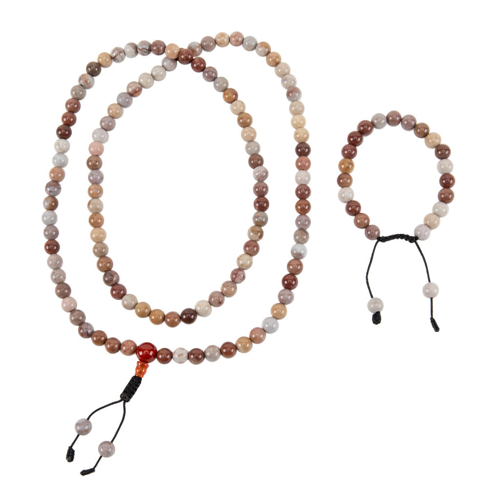 Simple Jasper Mala Beads Set、mySite、topwebapps