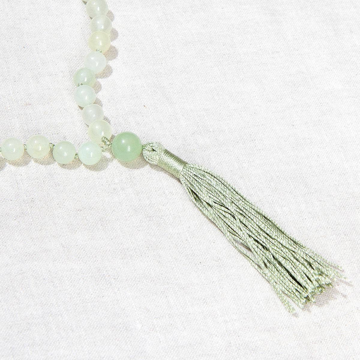 Green Jade Mala - High-Energy Gemstones、mySite、hinf8tx79