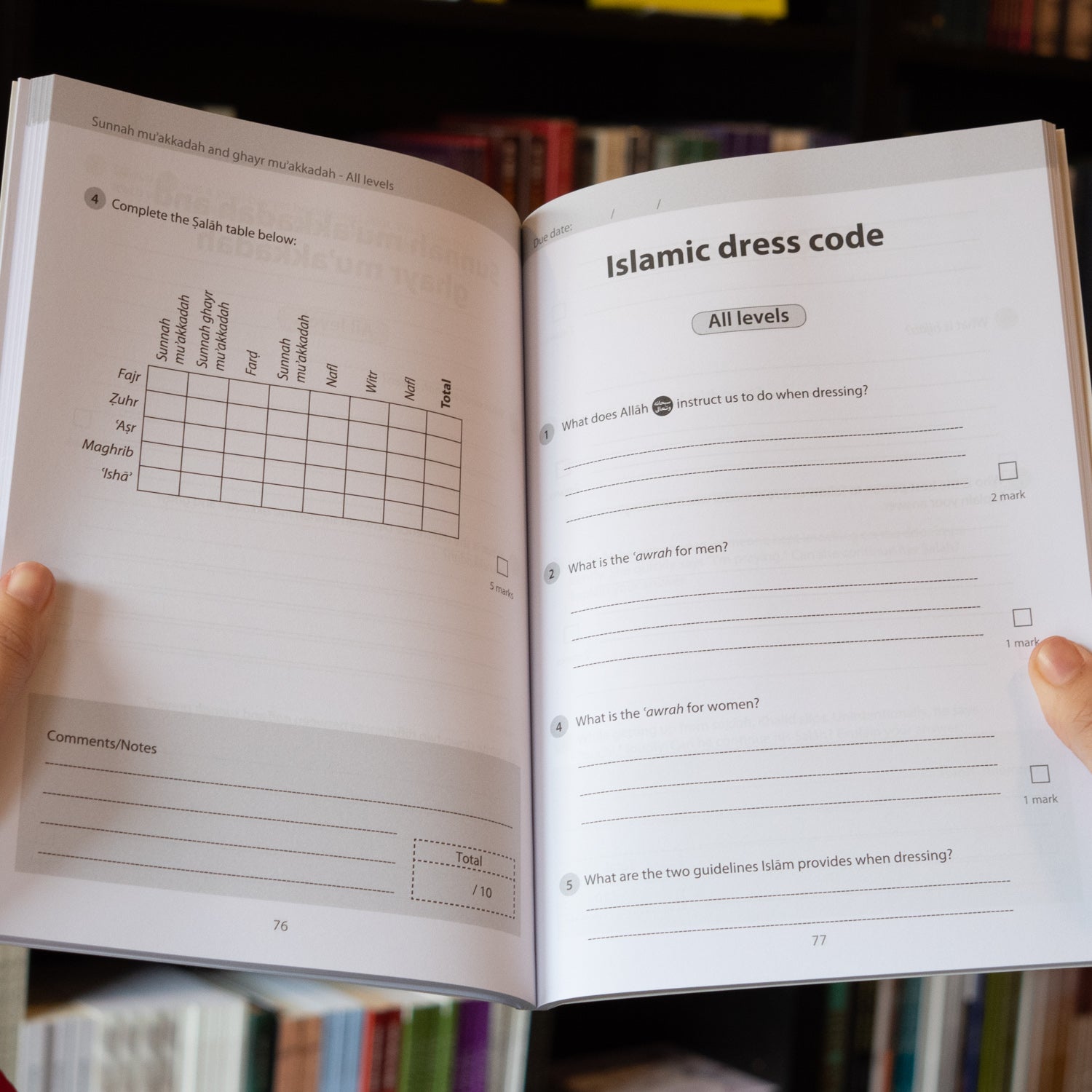 Safar Islamic Studies Workbook 5、mySite、topwebapps