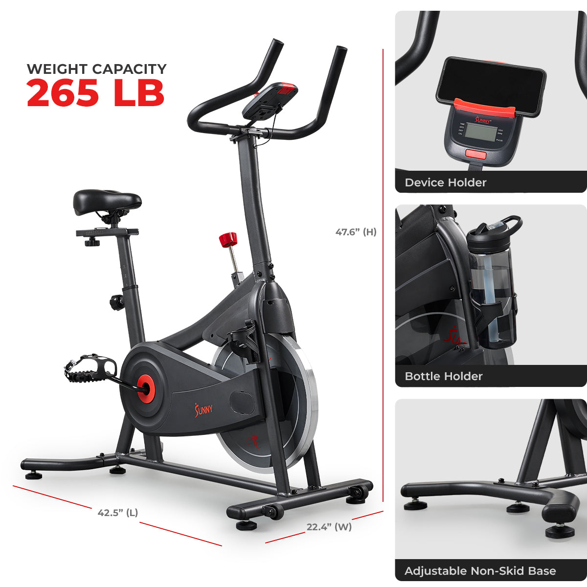  Active 100 Smart Magnetic Cycling Exercise Bike、mySite、ghnorth