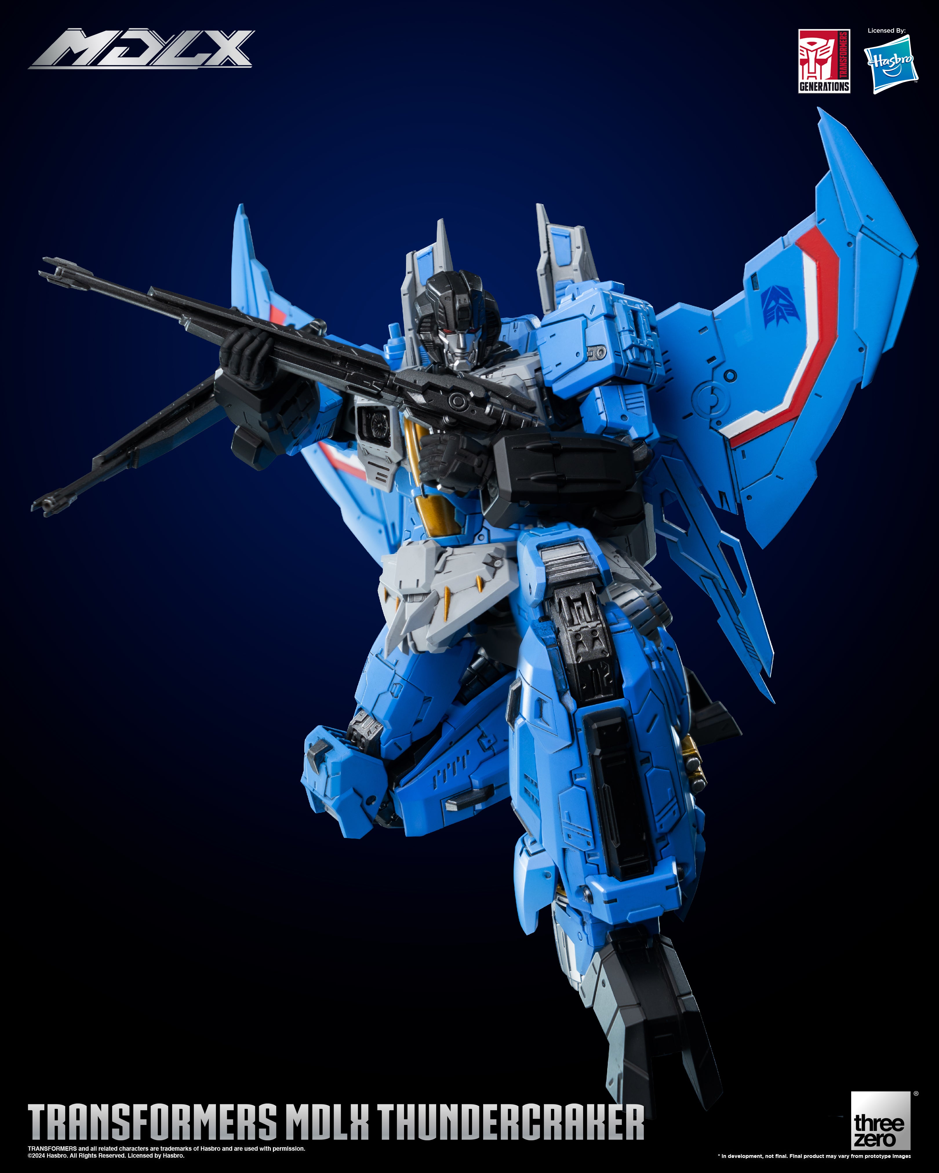 Threezero Transformers MDLX Thundercracker、mySite、hgirdovlk