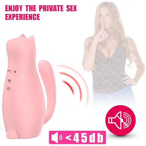 Cat Clitoral Suction Vibrator