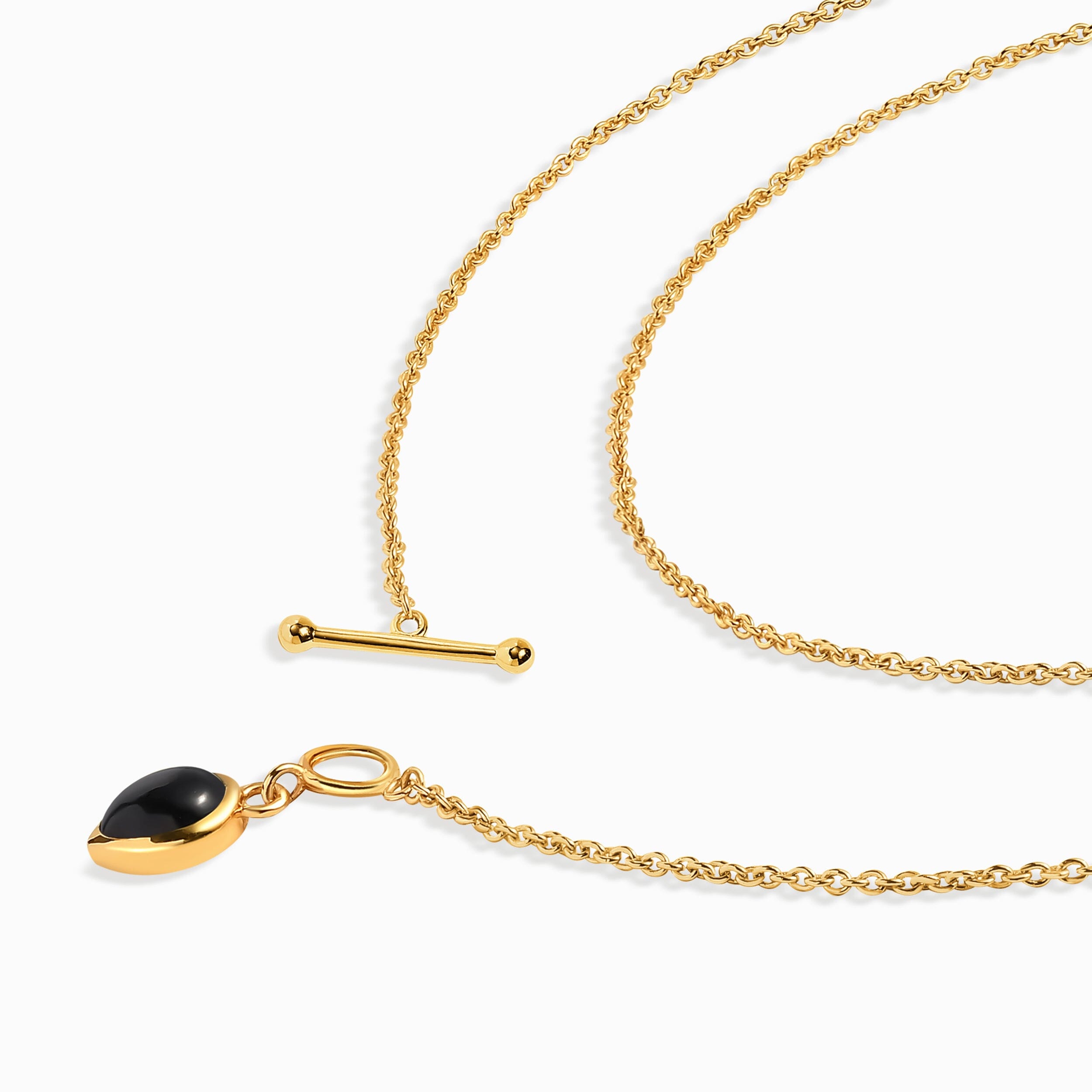 Black Obsidian Necklace - Aurain T-Lock、mySite、hinf8tx79