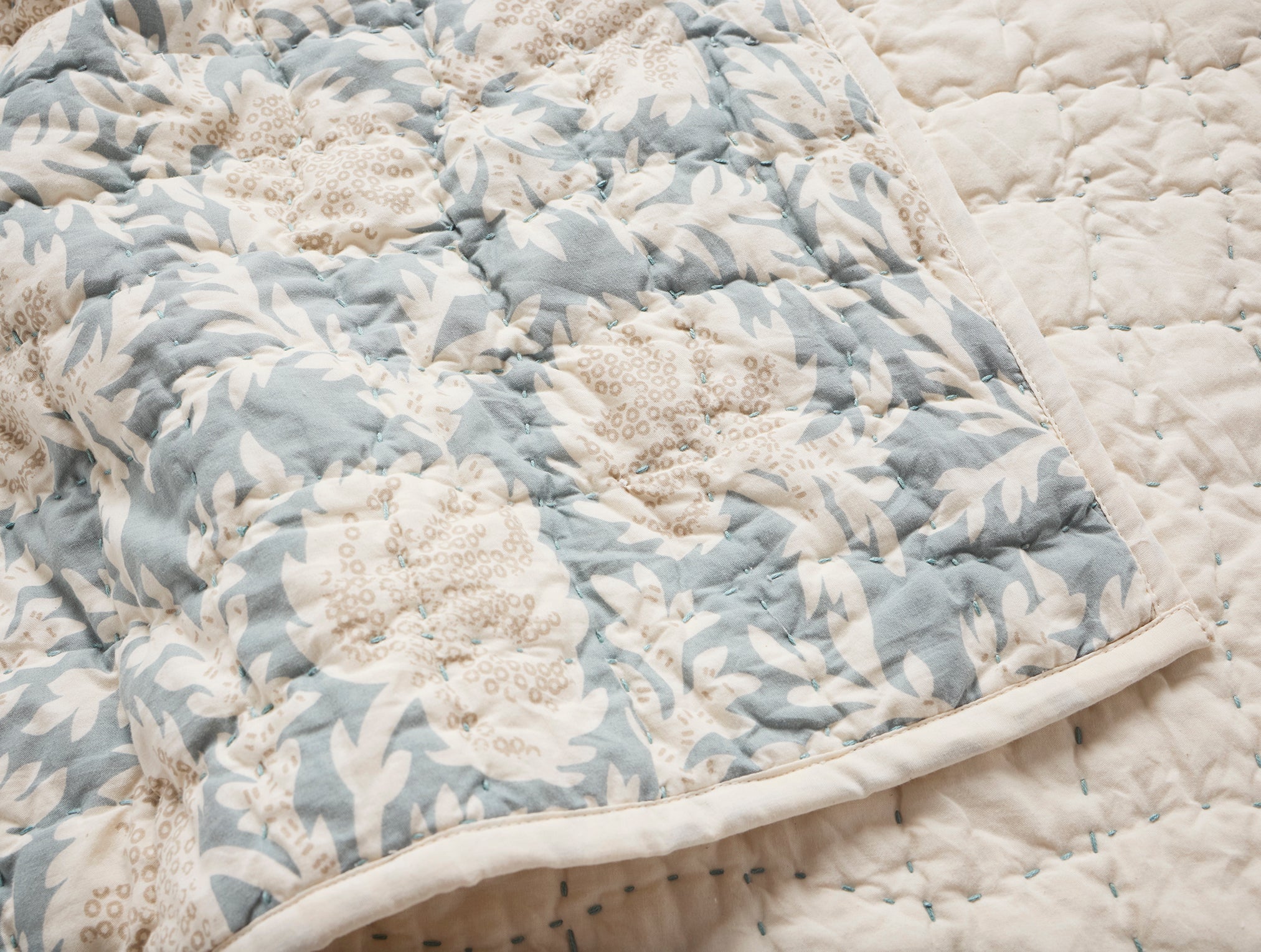  Robles Handstitched Organic Quilt - Renewed、mySite、sugarbowlscore
