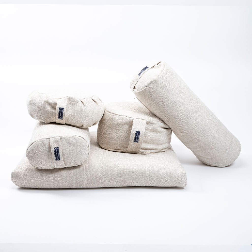 Luxe Woven Zafu Zabuton Set、mySite、topwebapps