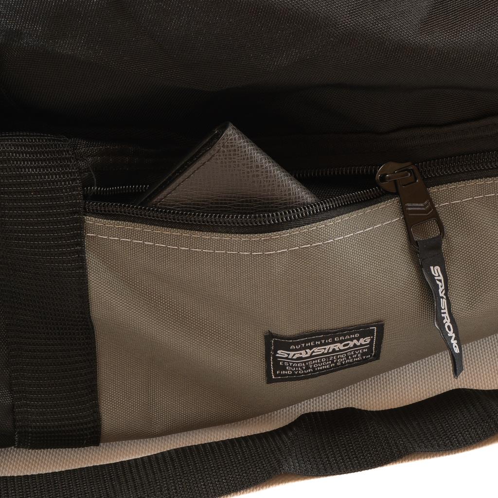  Stay Strong Word Duffle Bag - Black、mySite、merchandisen