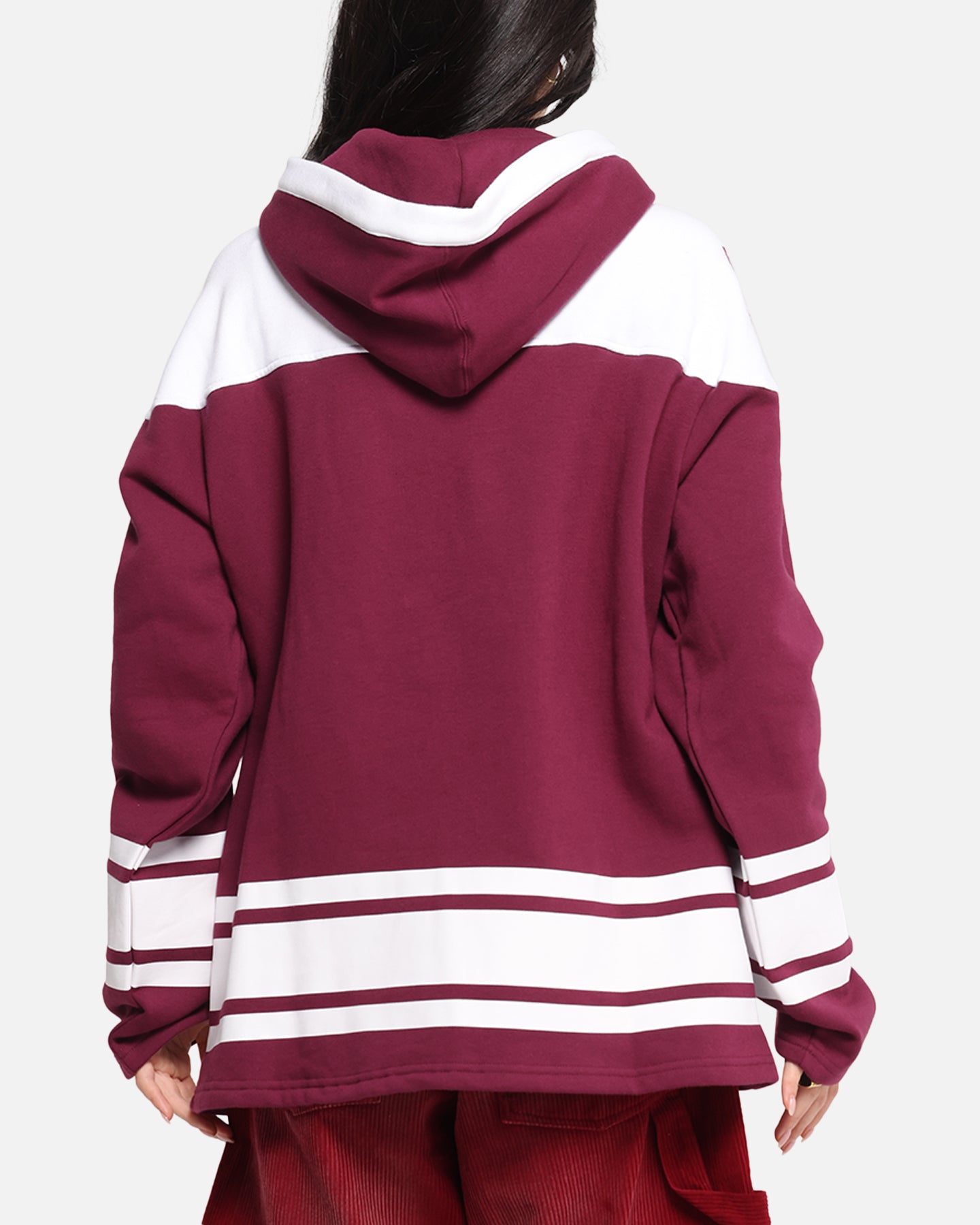 Queensland Rugby League Queensland Maroons Panel Hoodie Maroon、mySite、zt4zffjzw