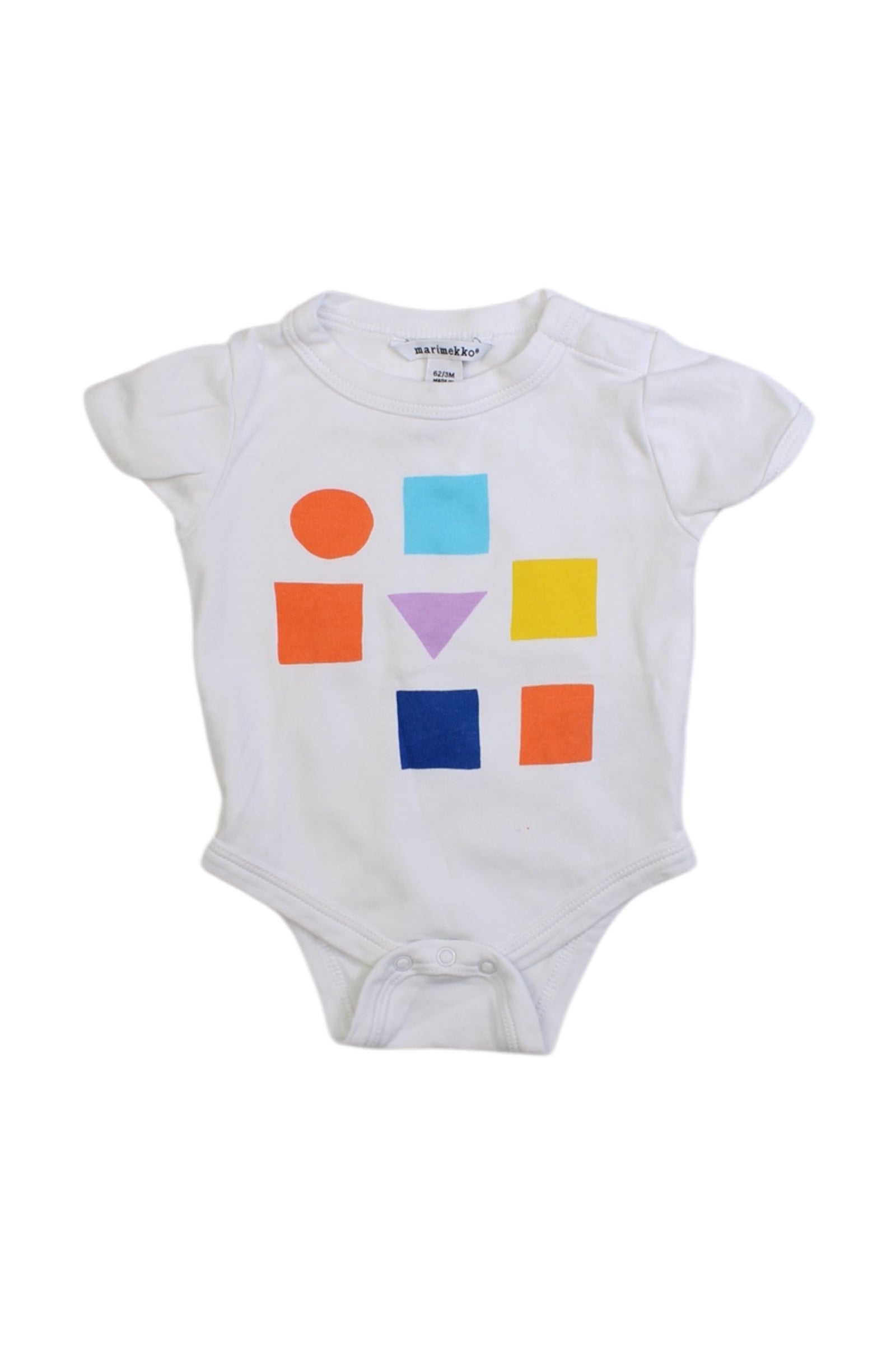 Marimekko Geometric Shapes Sleeveless Bodysuit 0-3M、mySite、g9winljtr