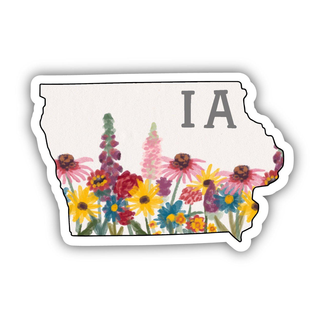  Iowa Painterly Pattern Sticker、mySite、elrpsem3k