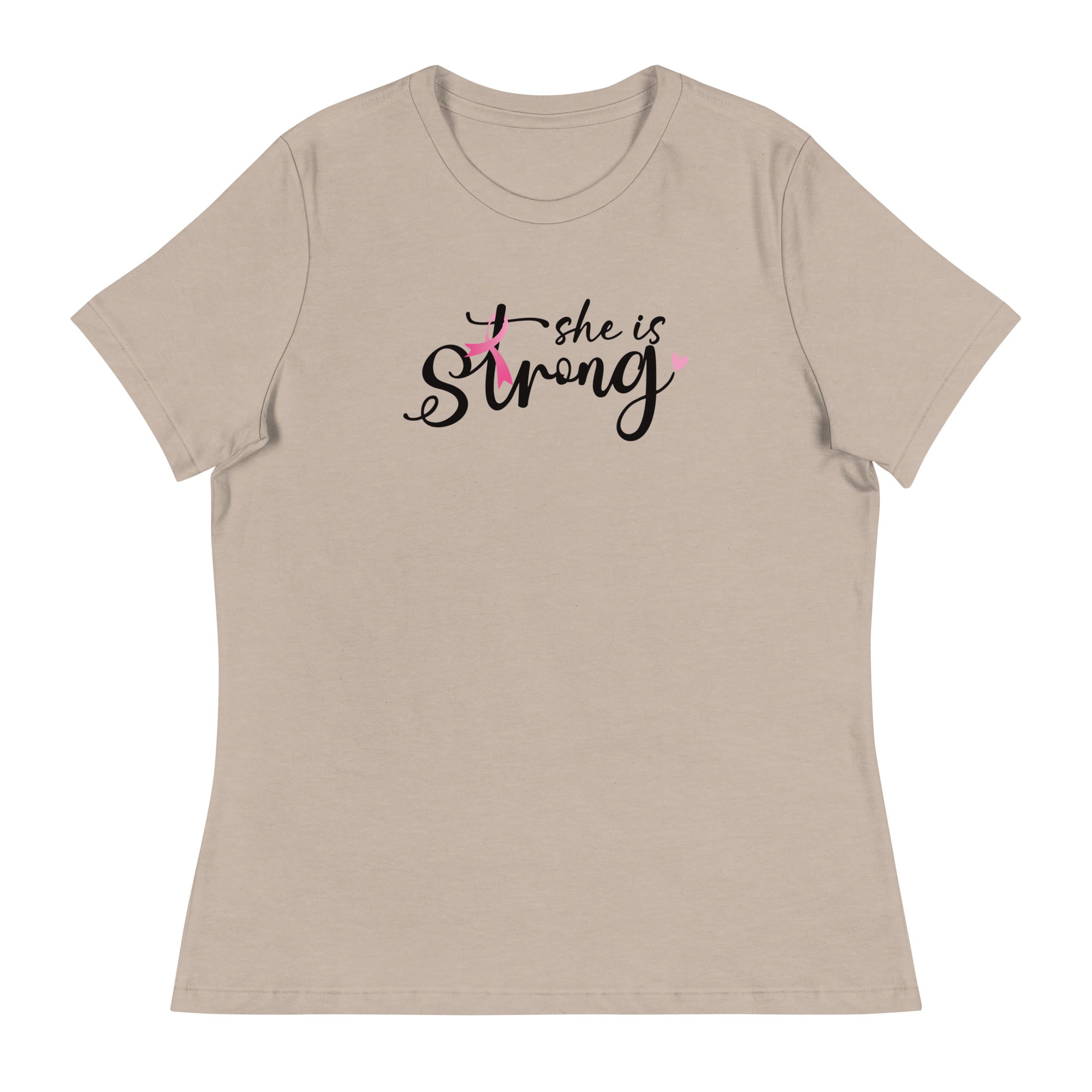 She Is Strong Women's Relaxed T-Shirt、mySite、camillekostekn
