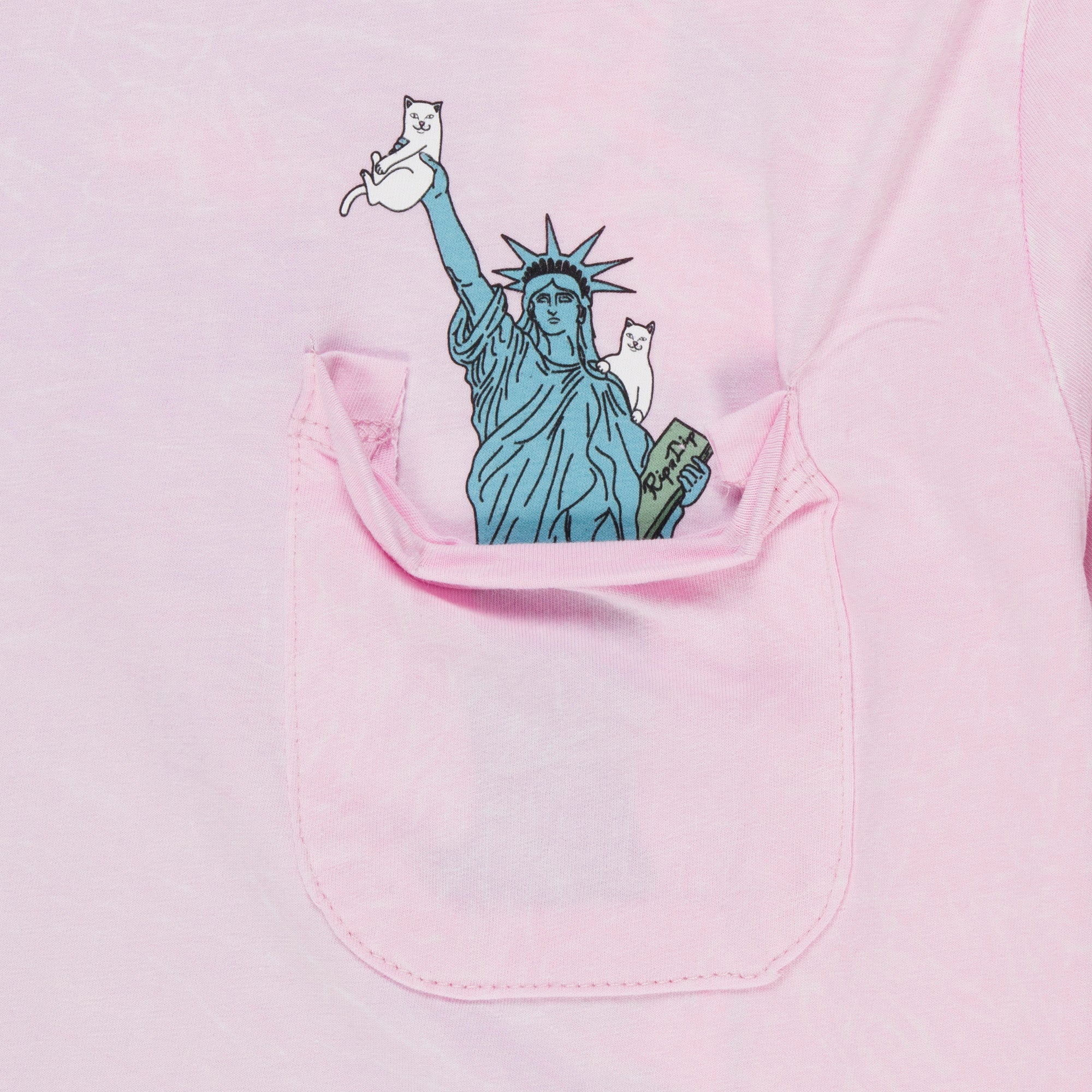  Liberty Tee (Pink Mineral Wash)、mySite、merchandisen