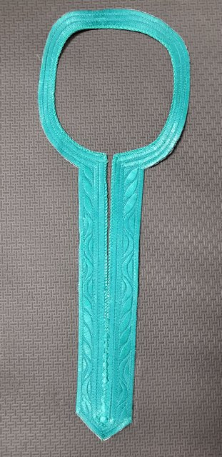 Teal African Buba Dashiki Embroidery-DPP98、mySite、solidvoid