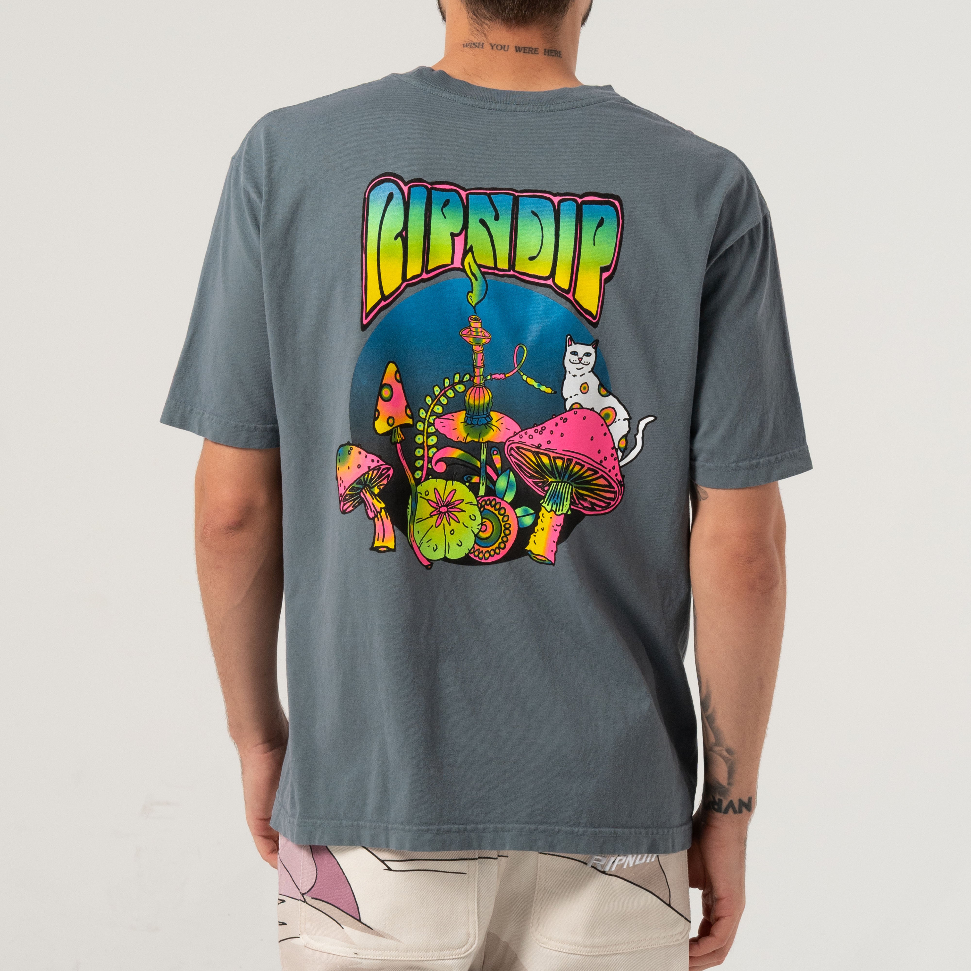  Psychedelic Tee (Light Charcoal)、mySite、merchandisen