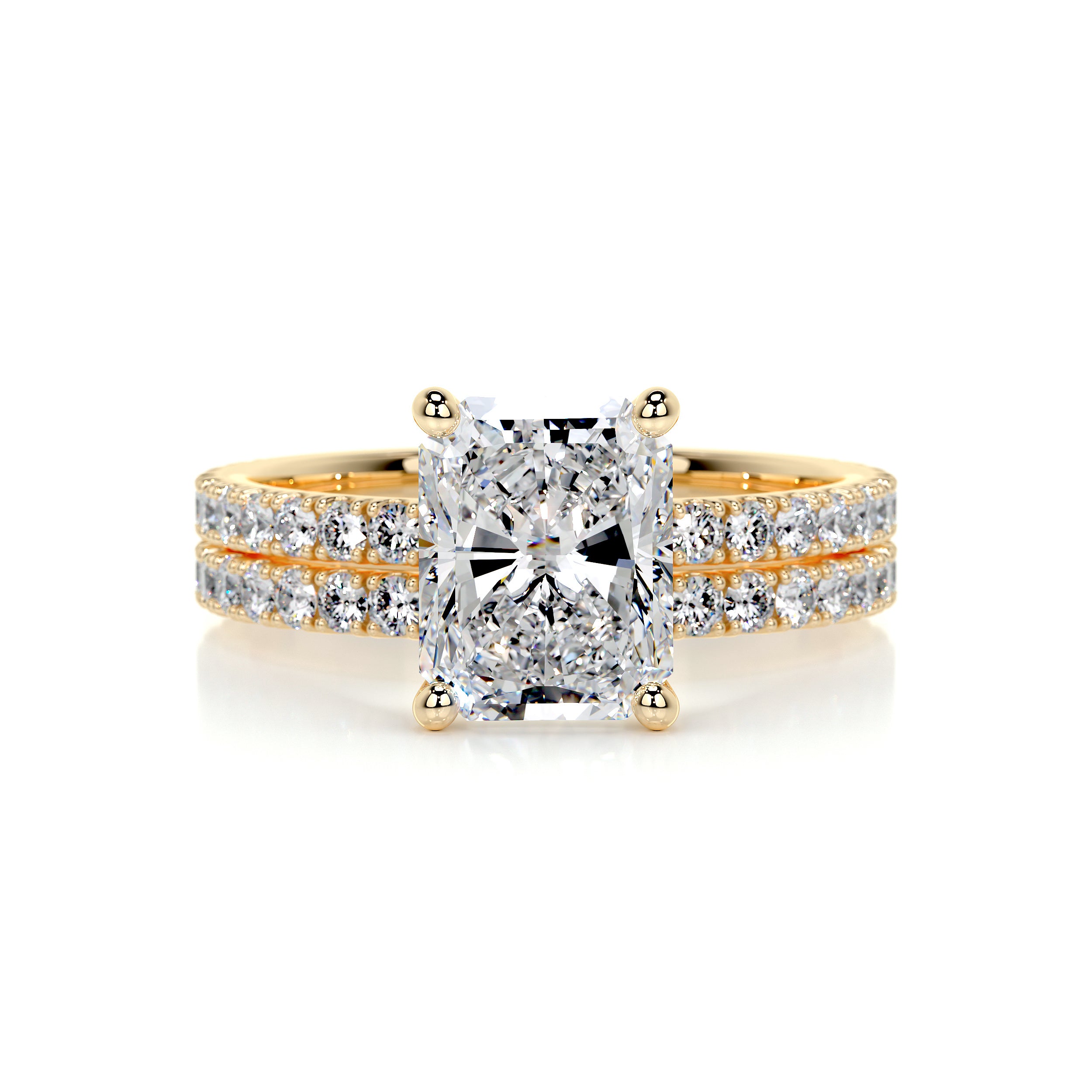Audrey Diamond Bridal Set -18K Yellow Gold、mySite、hinf8tx79