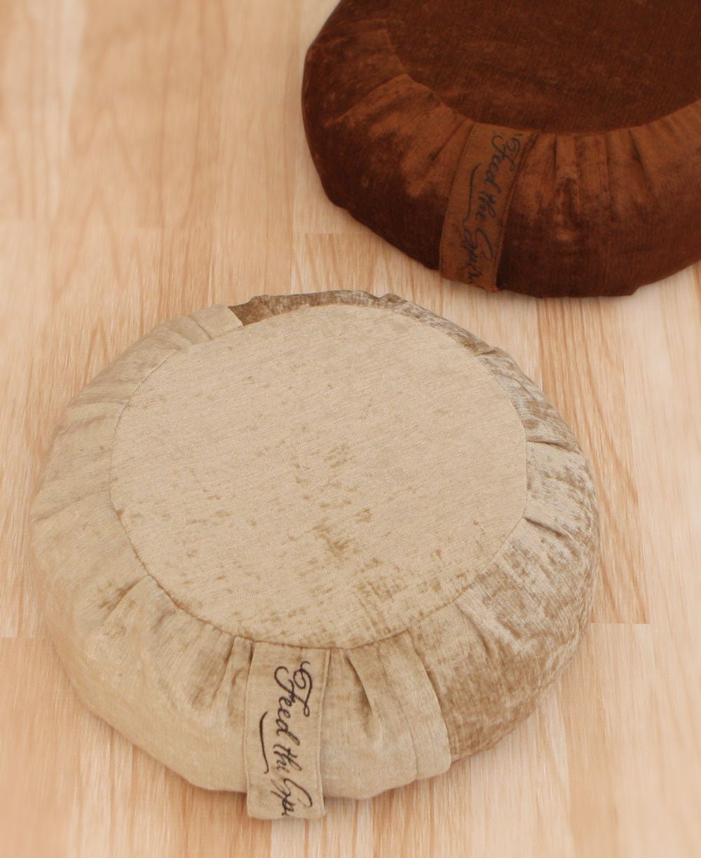 Earth Brown Chenille Zafu Cushion、mySite、topwebapps