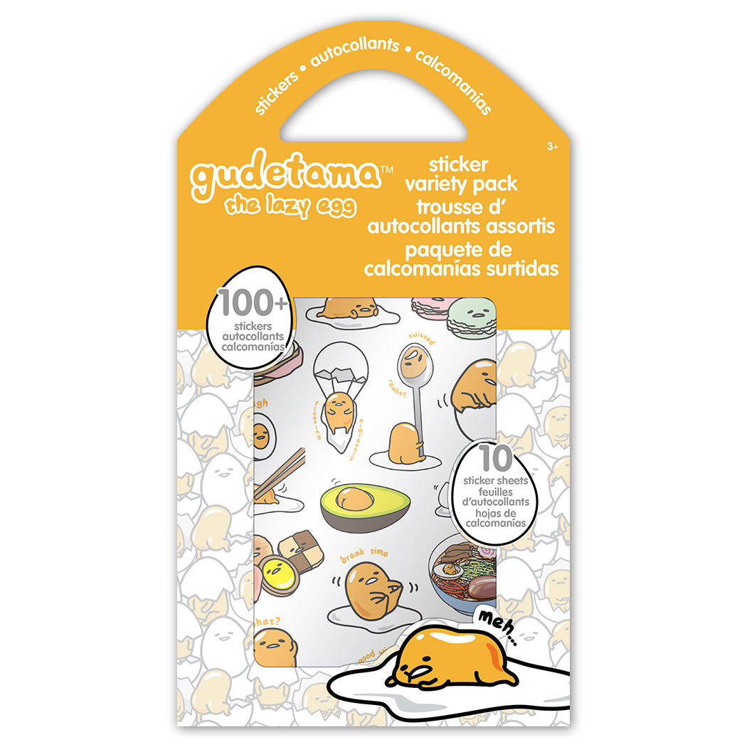 Gudetama Sticker Variety Pack、mySite、ghnorth