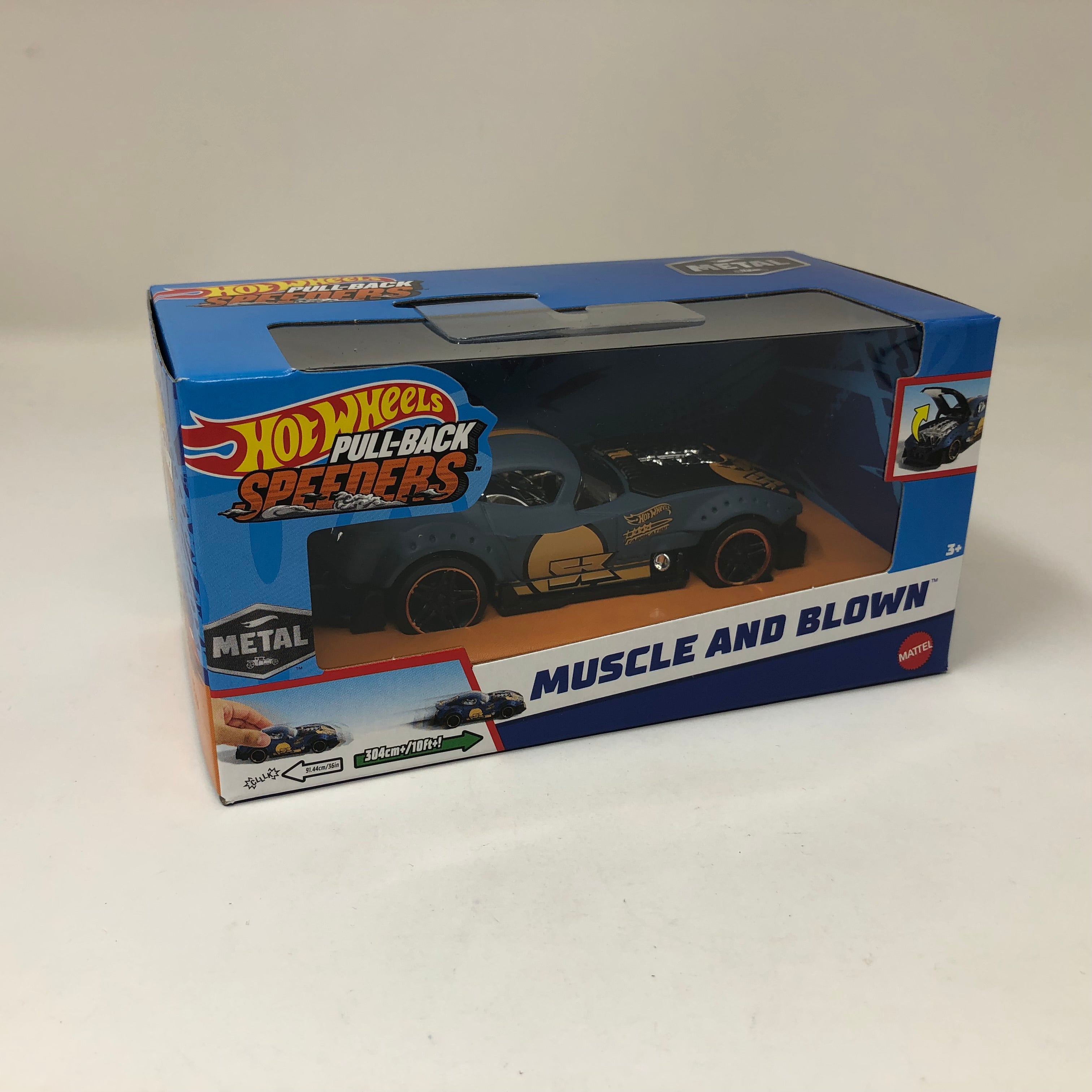 Muscle and Blown * 2023 Hot Wheels Pull-Back Speeders 1:43 scale、mySite、hgirdovlk