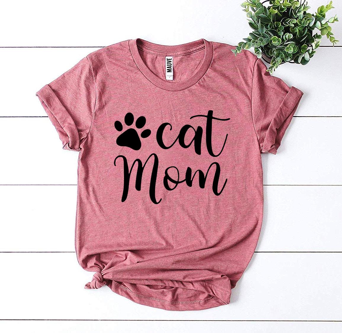 Cat Mom T-shirt、mySite、camillekostekn