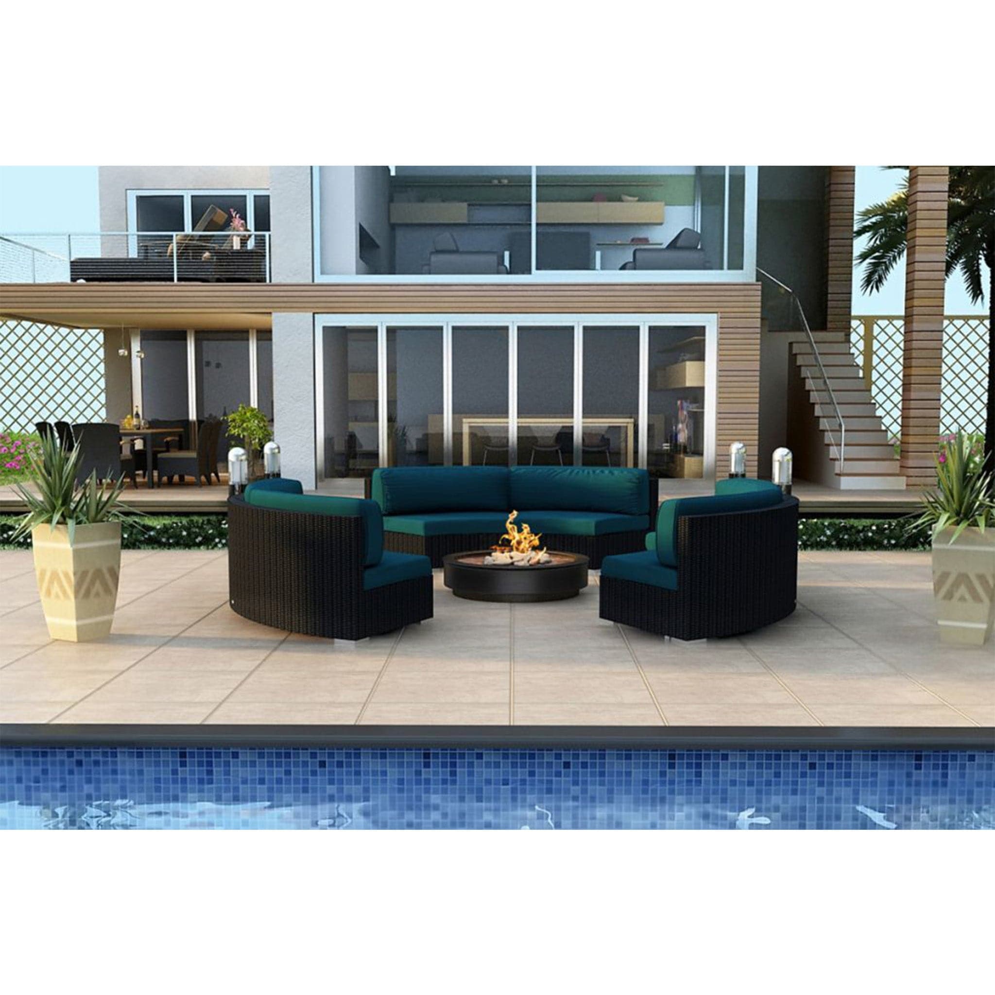 Urbana 3 Piece Curve Sectional Set、mySite、neckold
