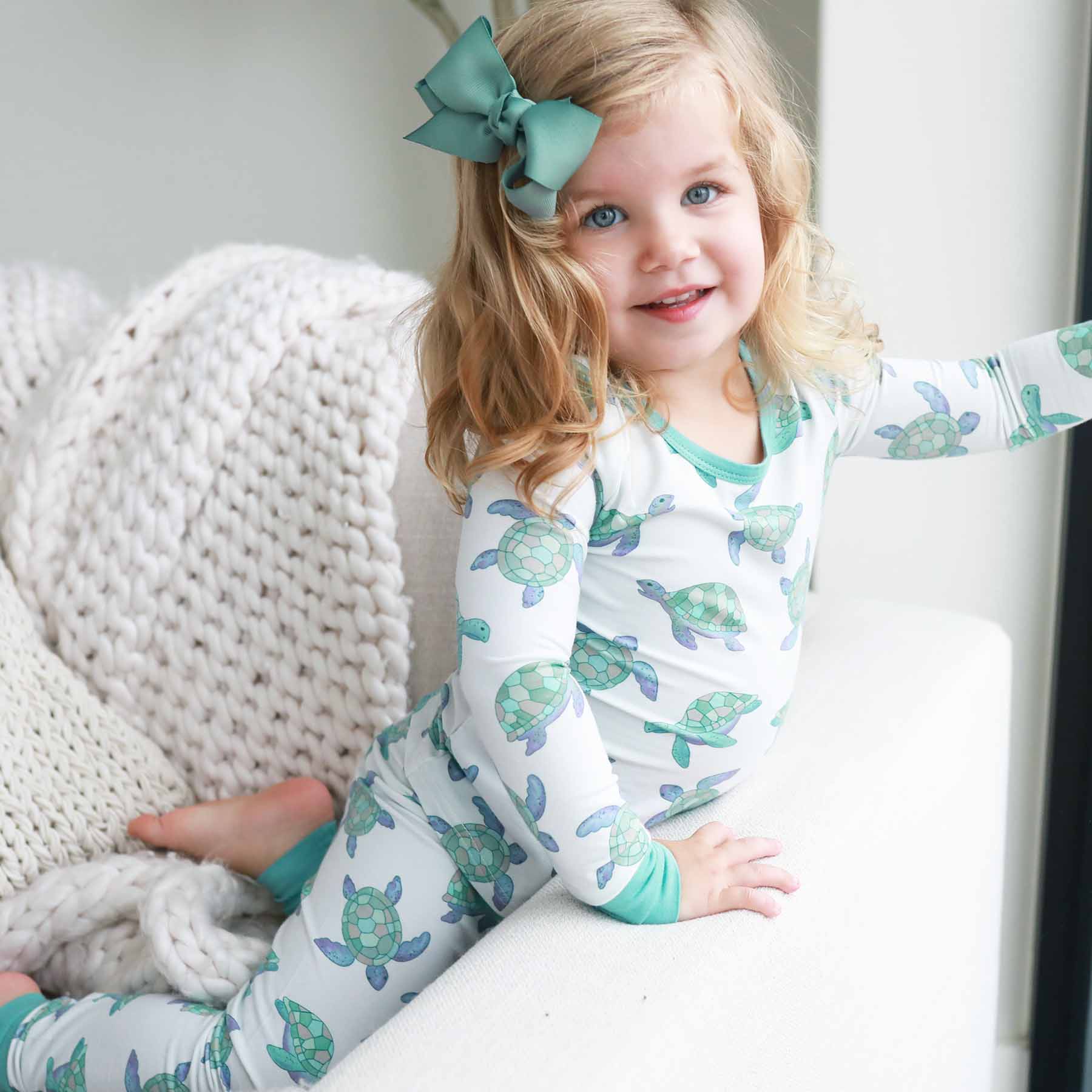  Totally Turtles Two Piece Pajama Set、mySite、layawaytickets