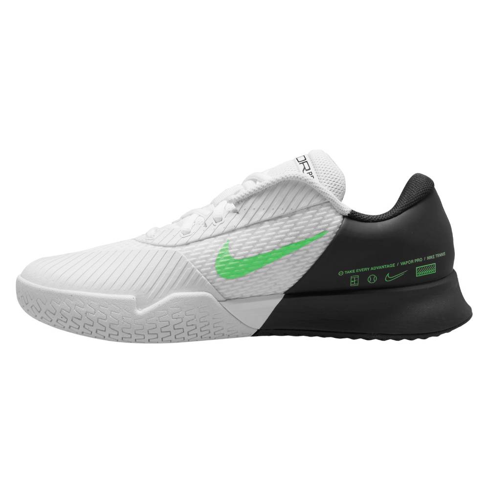 Nike Zoom Vapor Pro 2 Men's Tennis Shoe (White/Green)