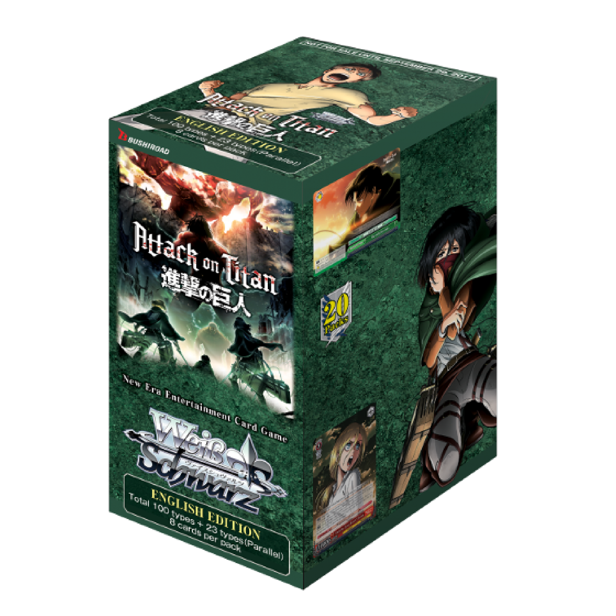 Attack on Titan Vol. 2 Booster Box、mySite、waistdrama