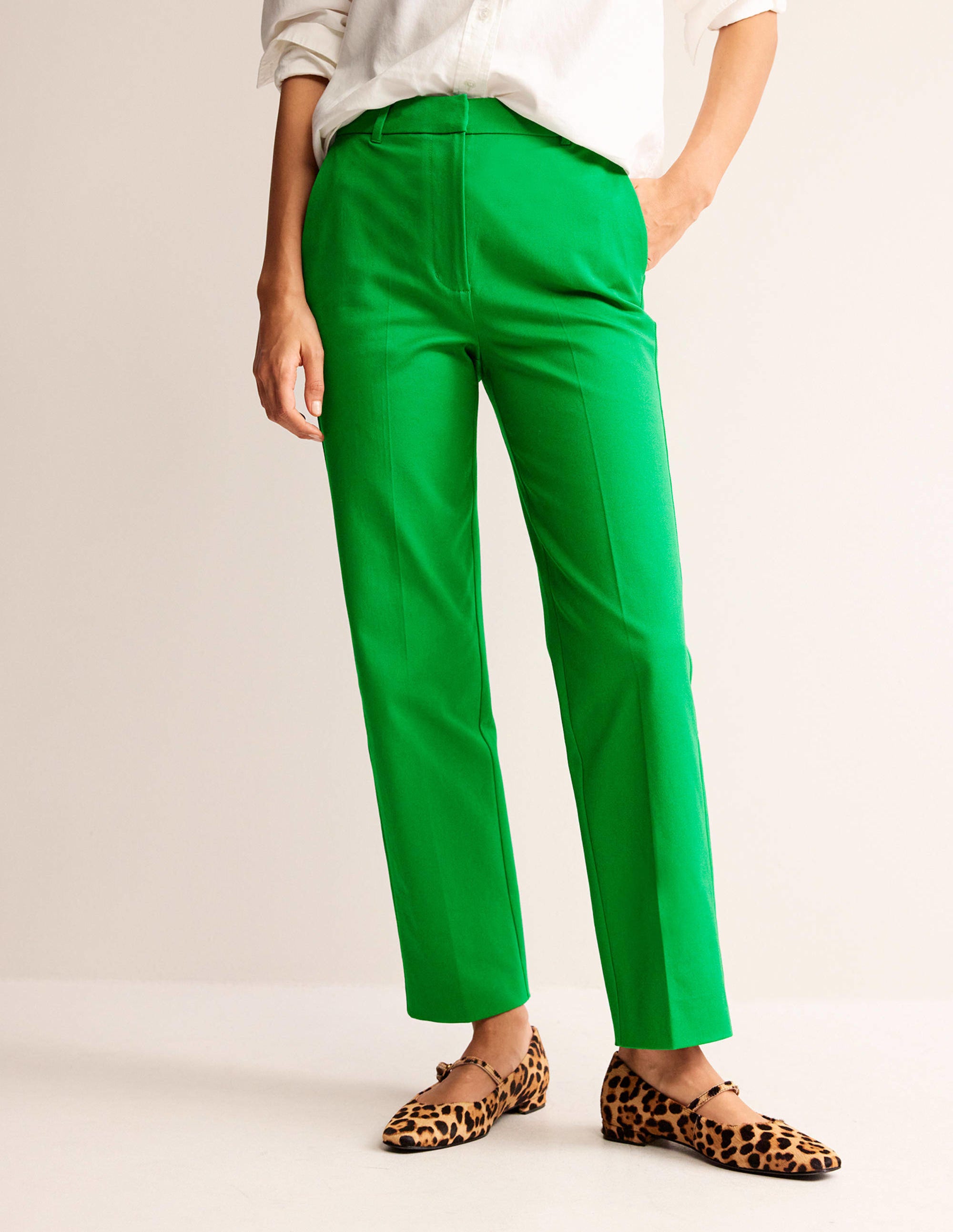  Kew Bi-Stretch Trousers-Green Tambourine、mySite、ashleygrahame