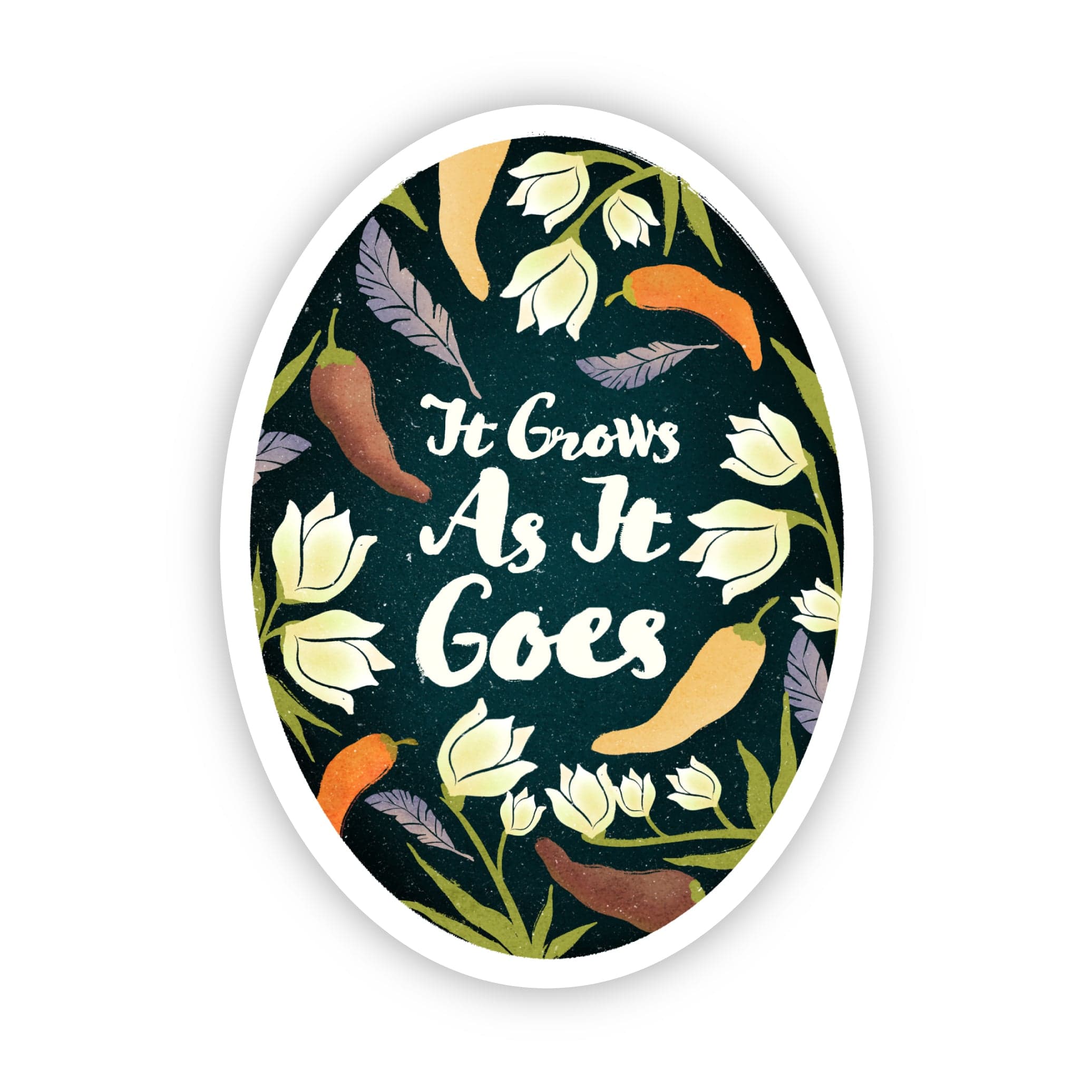  It Grows As It Goes New Mexico Sticker、mySite、ghnorth