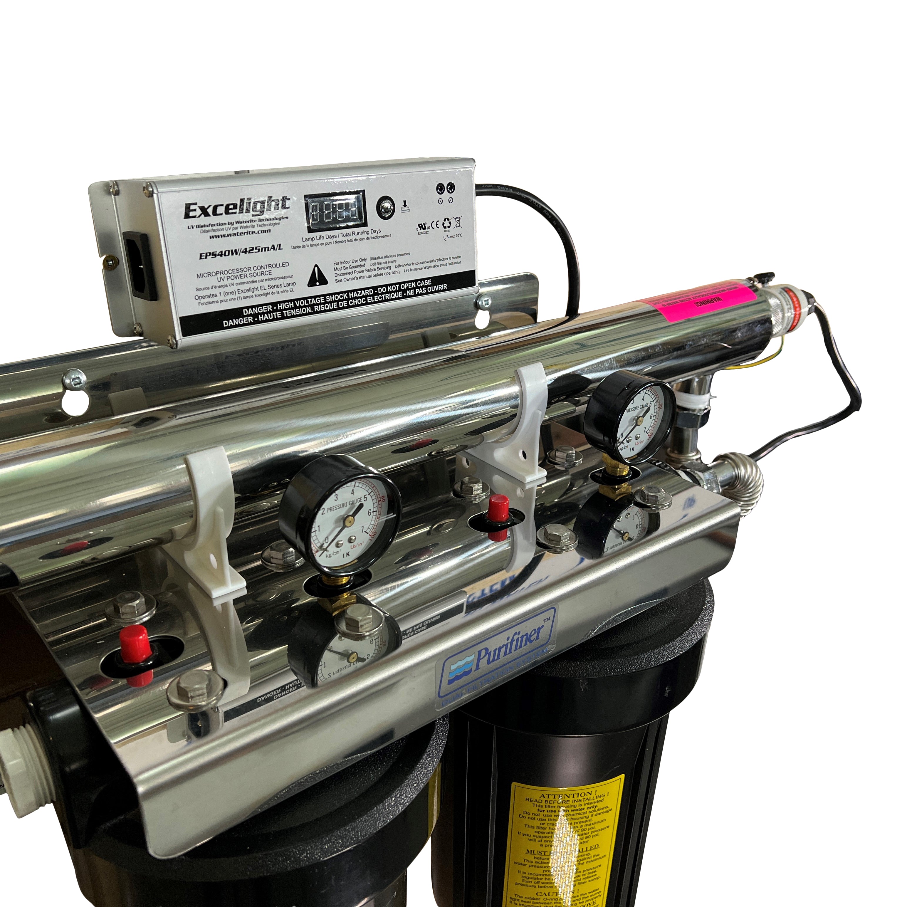 Purifiner Dulpex 8 gpm Minirack UV System FSBB10210UV8、mySite、noshort