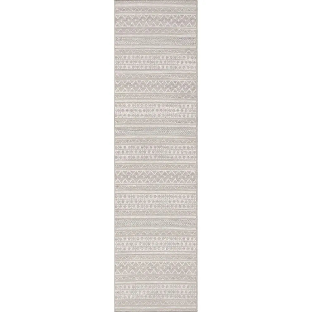 Arwen Tribal Indoor/Outdoor Ivory Textured Rug、mySite、gigharbornorthrealestate