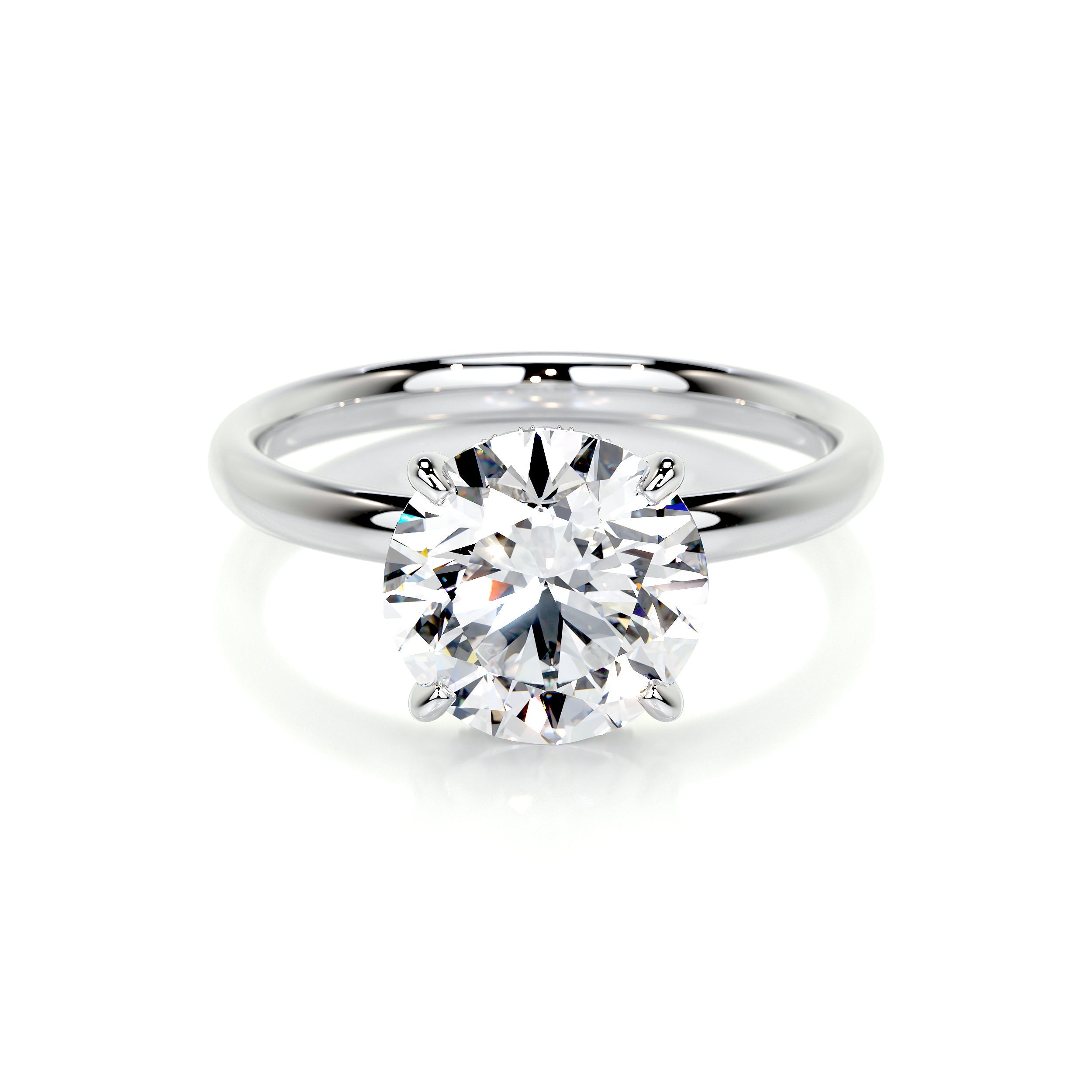 Willow Lab Grown Diamond Ring -14K White Gold、mySite、hinf8tx79