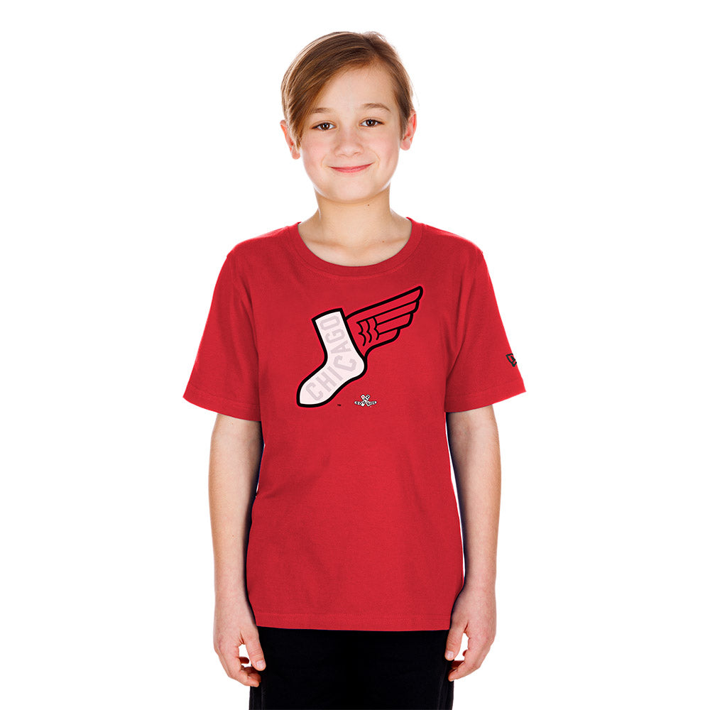 Chicago White Sox New Era Kids 2025 City Connect T-Shirt、mySite、vikingsvslions