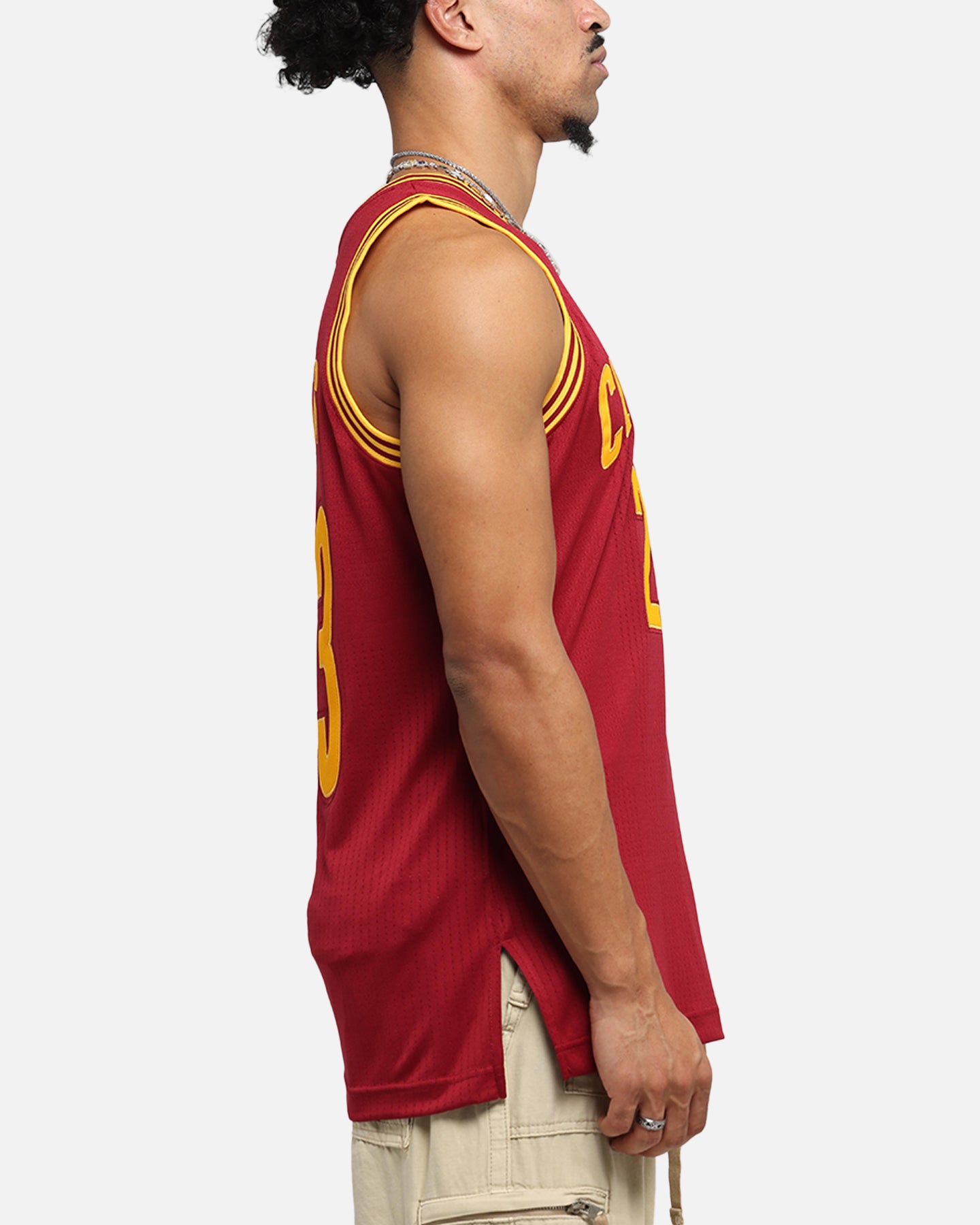 Mitchell & Ness Cleveland Cavaliers Lebron James 2015 Dark Jersey Burgundy、mySite、zt4zffjzw