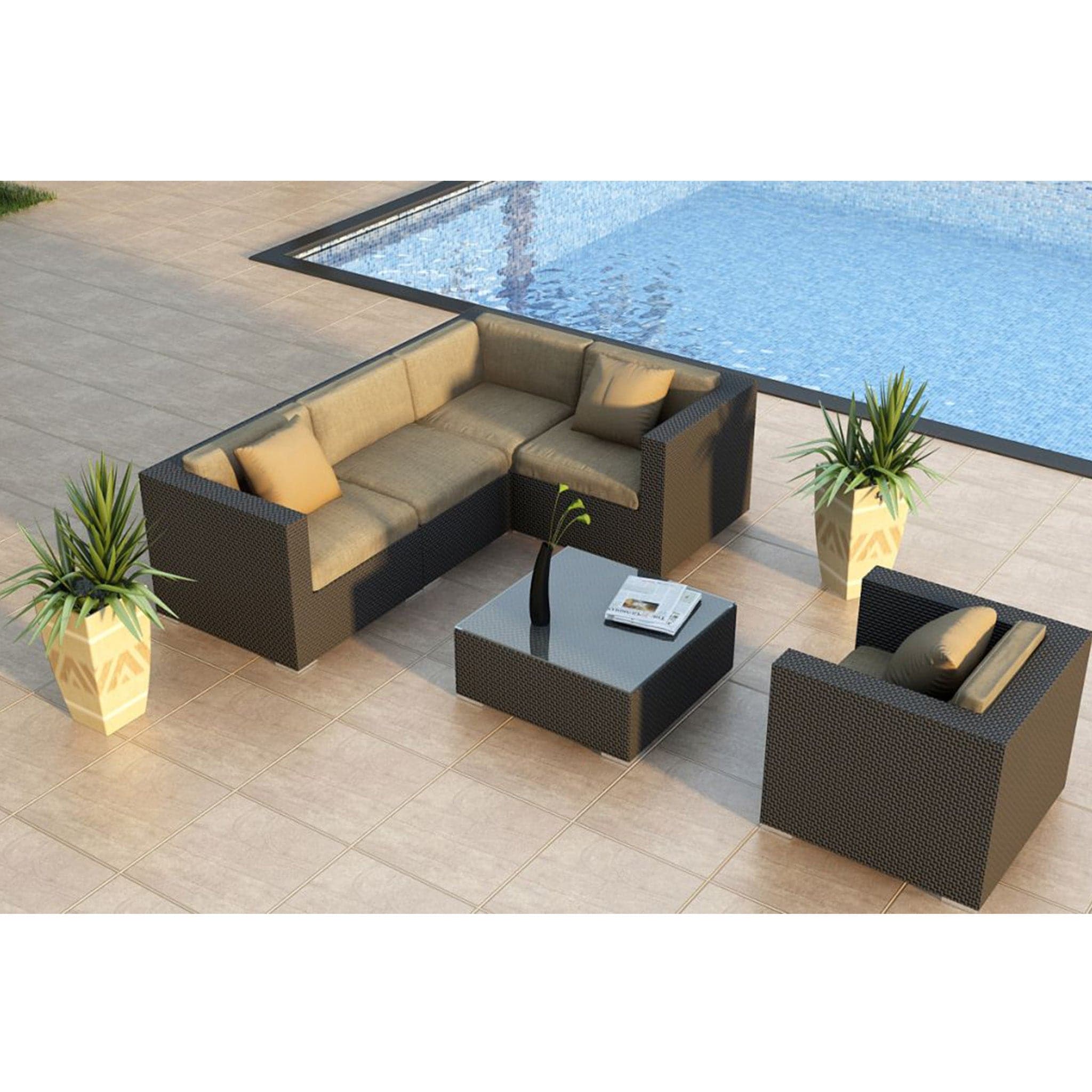 Urbana 5 Piece Sectional Set、mySite、neckold